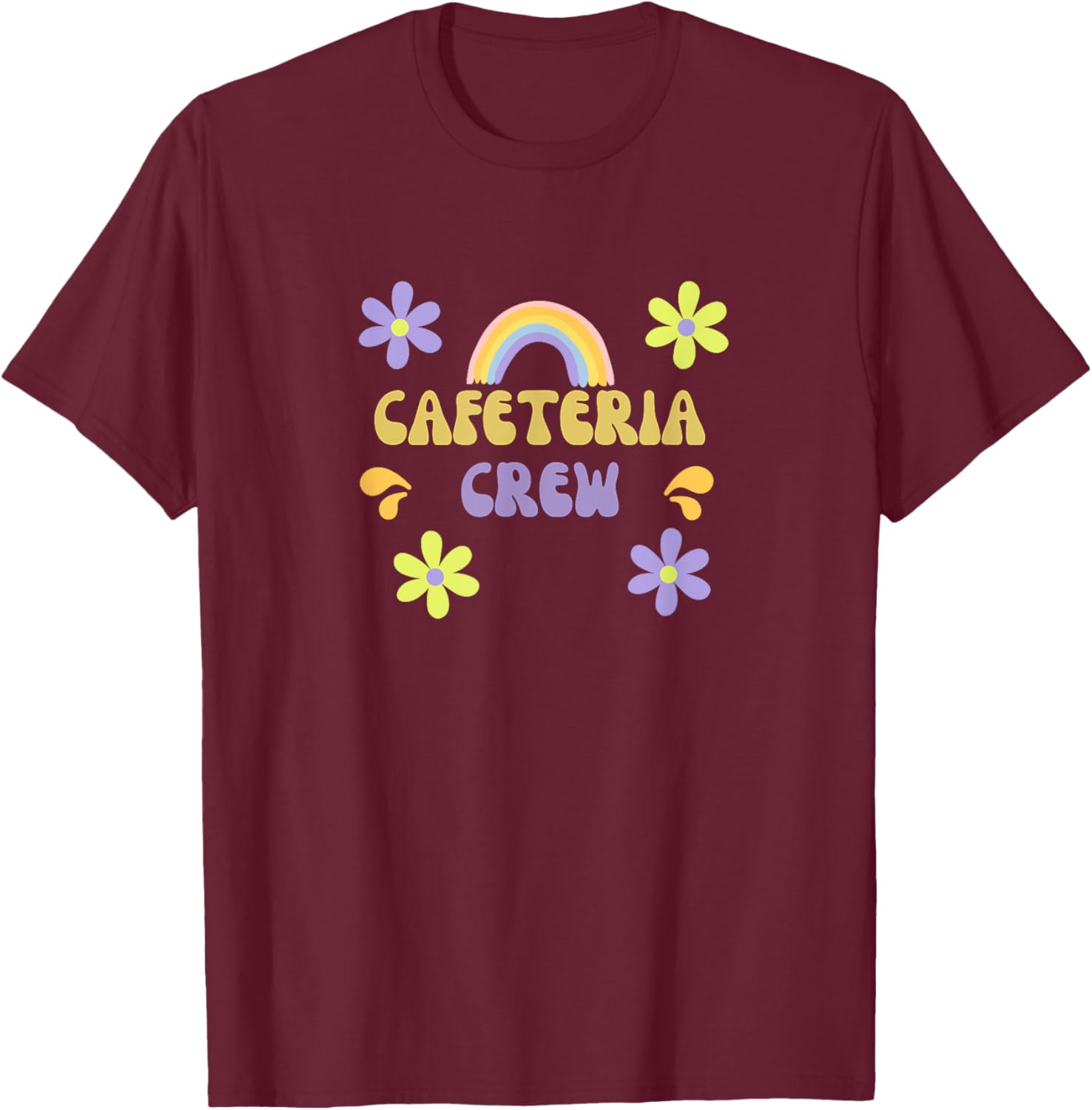 Cafeteria Crew Lunch Lady T-Shirt for School Staff - Fun & Comfy Apparel - 9