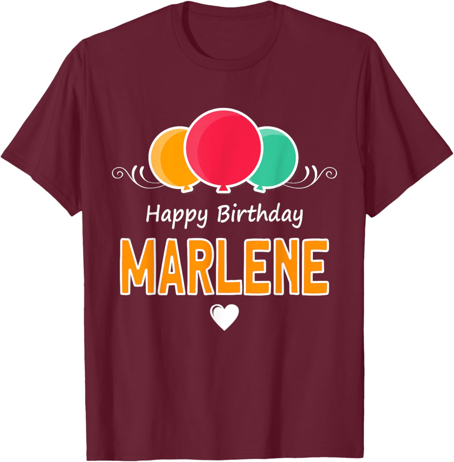 Happy Birthday Marlene T-Shirt Fun Gift for Celebrating Special Days - 16