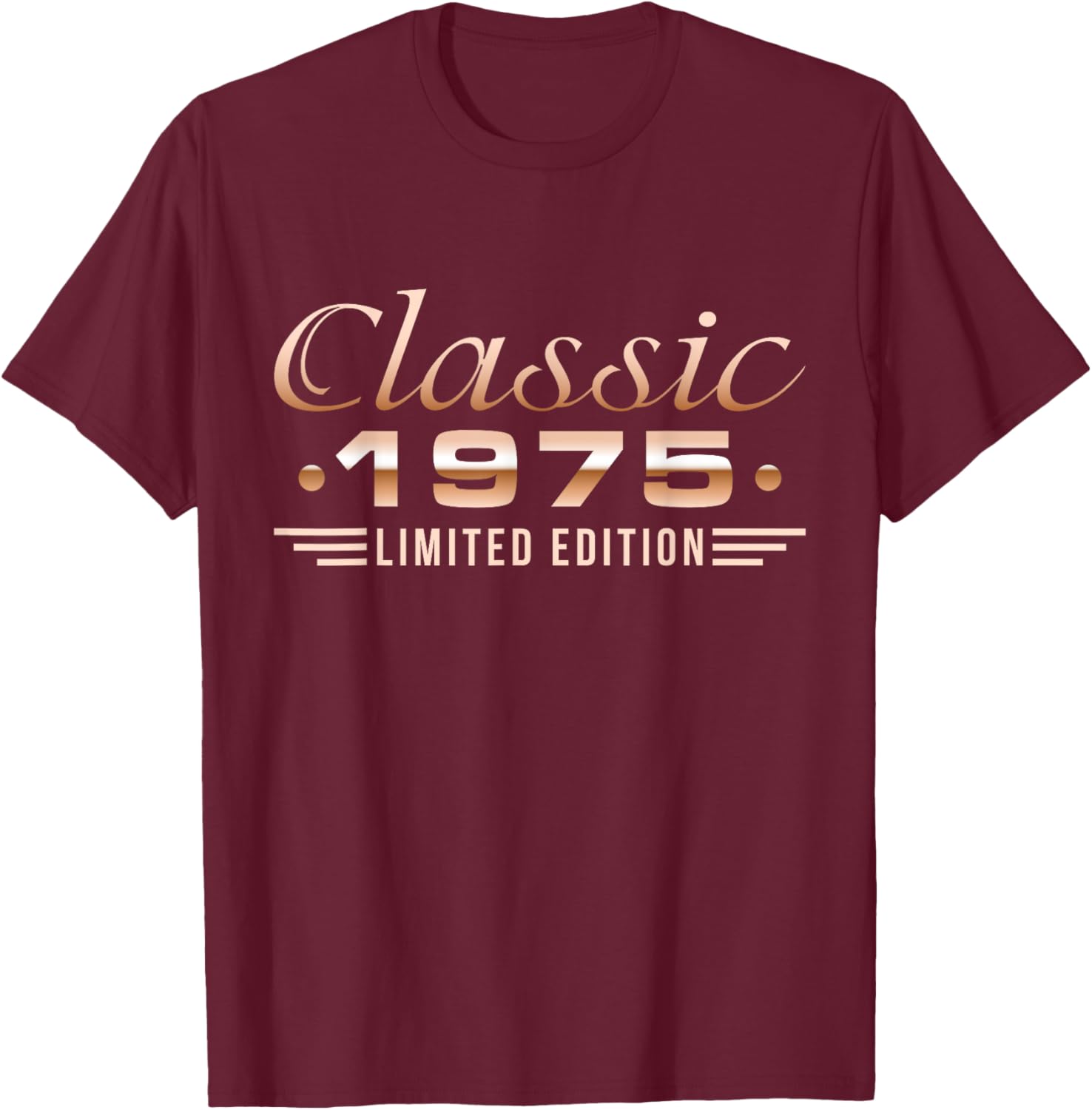 Classic 1975 50th Birthday T-Shirt for Men Turning 50 in Style - 5