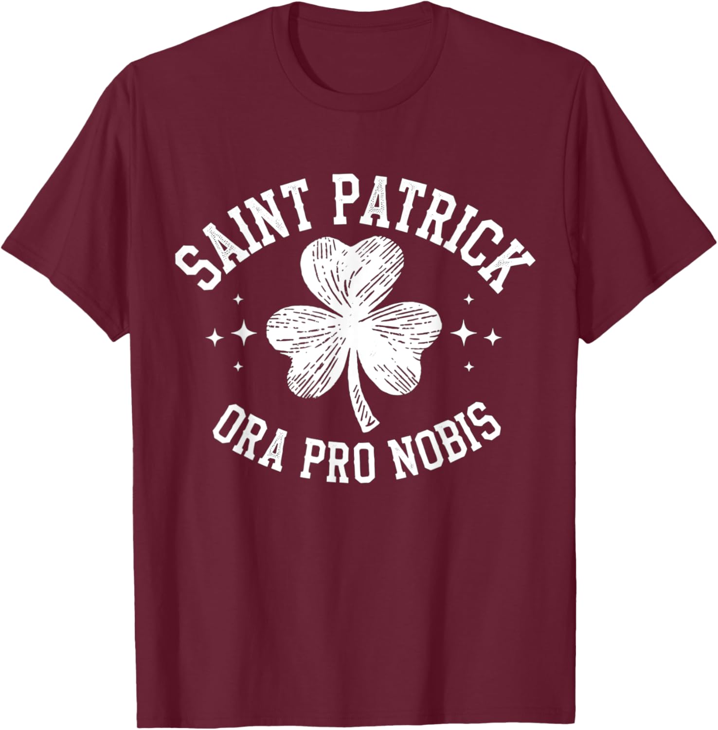 Vintage St Patrick Ora Pro Nobis Catholic T-Shirt for Traditional Style - 6