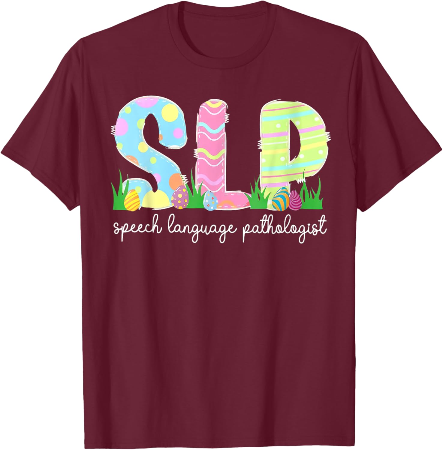 Charming Easter SLP T-Shirt for Speech Language Pathology Lovers - 23