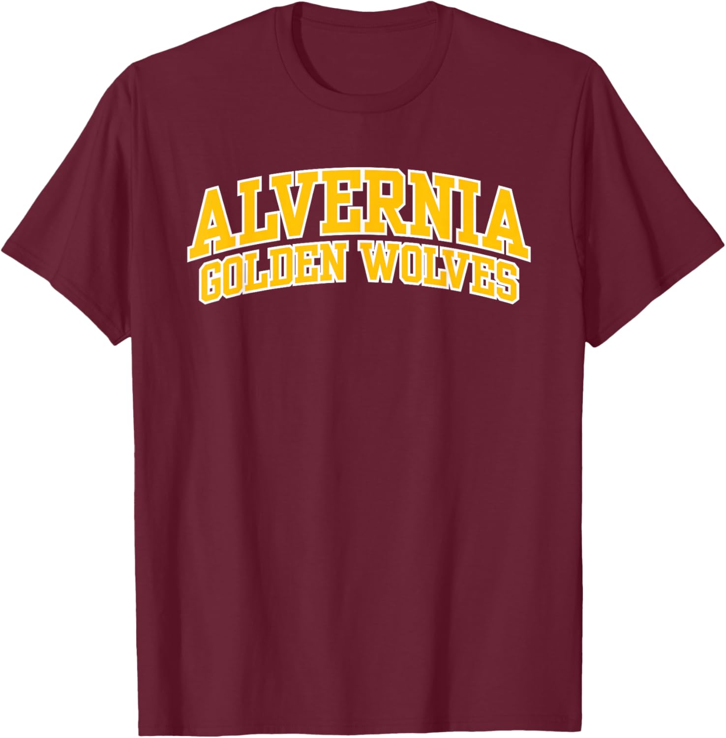 Alvernia University Golden Wolves Premium T-Shirt for Fans and Alumni - 1