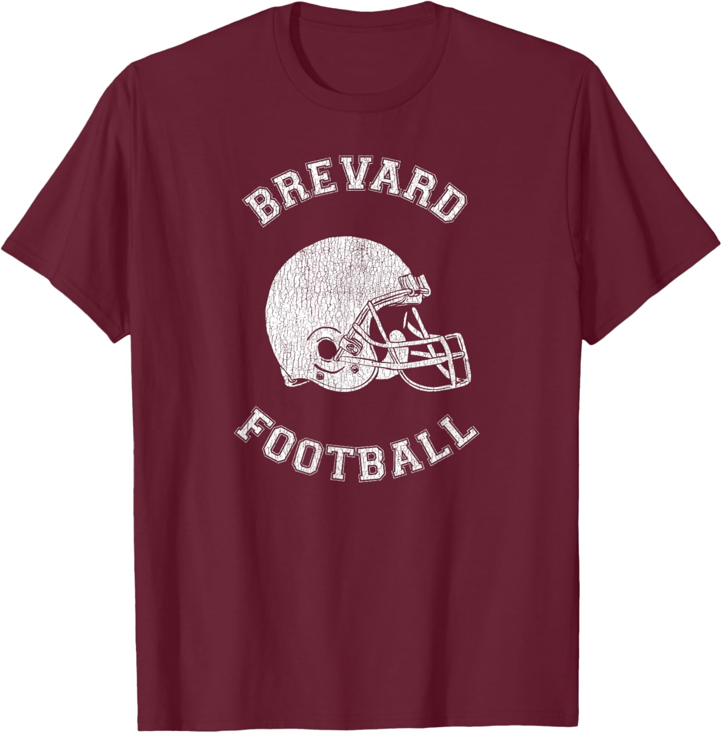 Brevard Retro 1980s Distressed Football P.E. Department T-Shirt - 23