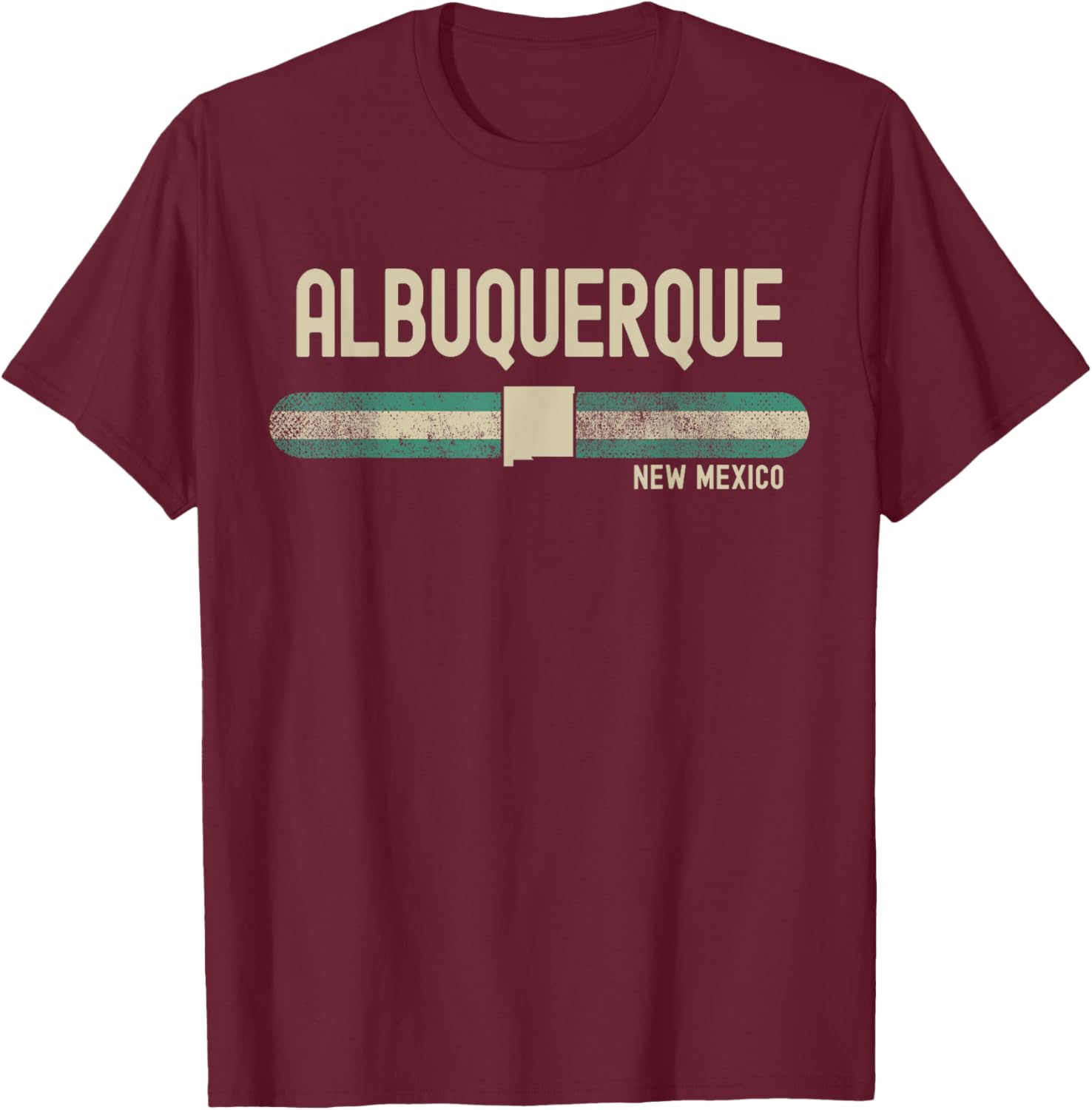 Albuquerque New Mexico 80s Style T-Shirt for Trendy Travelers - 16