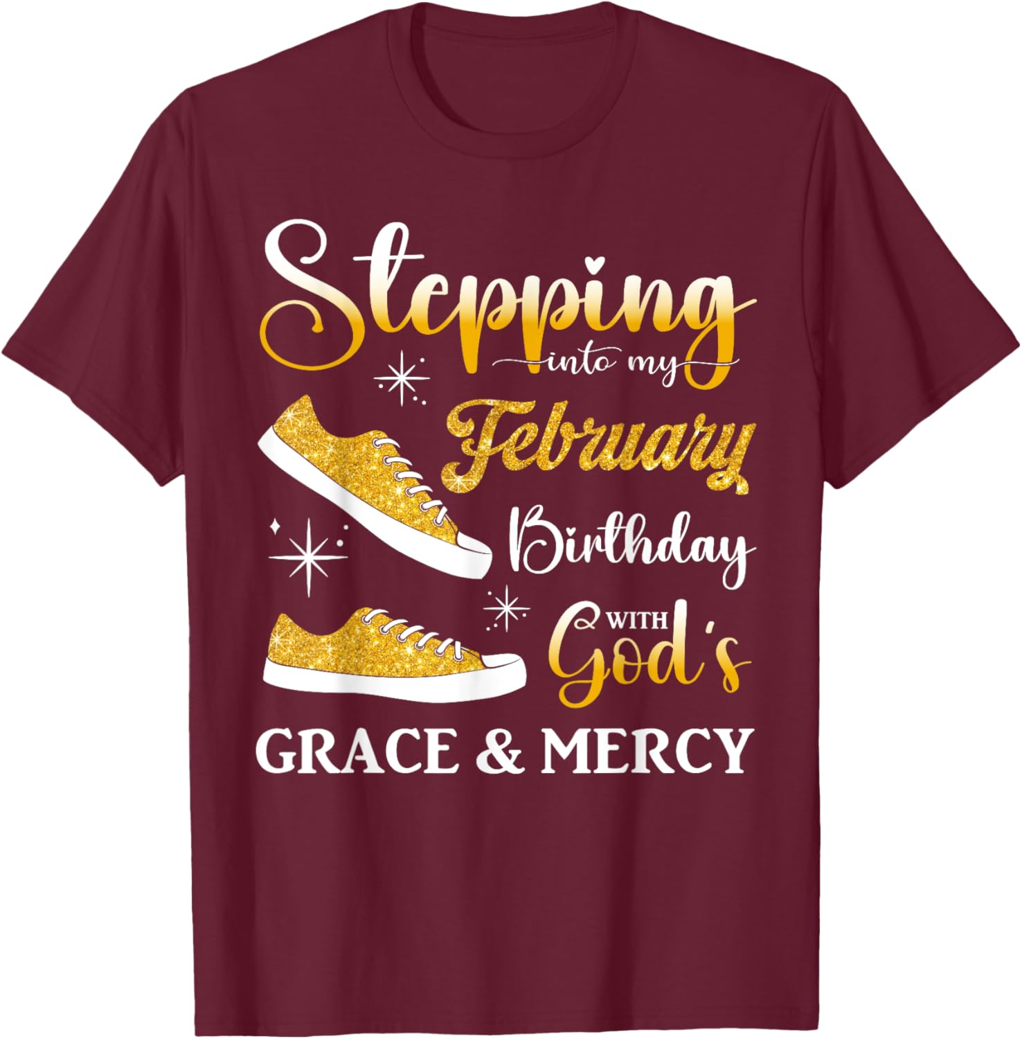 Myassil February Birthday T-Shirt for Women and Girls β Cute Bday Gift - 19