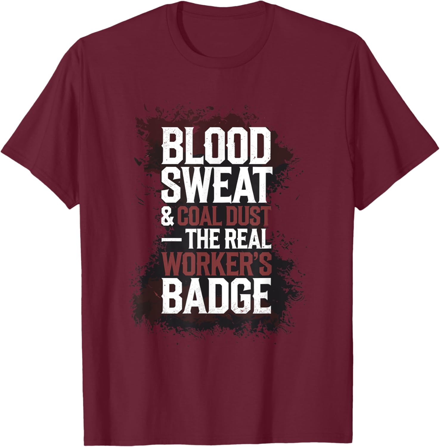Coal Miner Hard Hat T-Shirt for Underground Mining Enthusiasts - 1