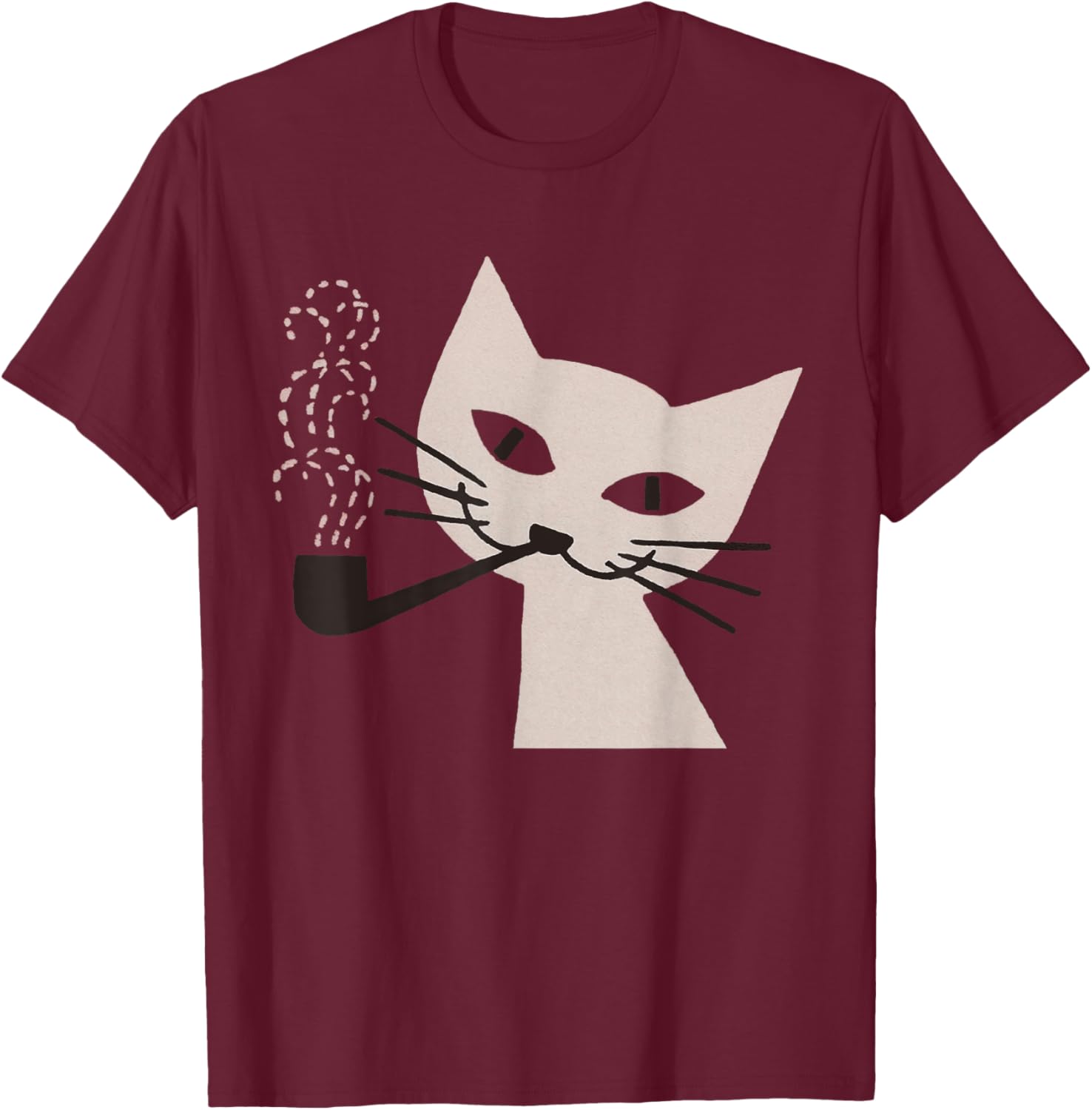 Retro 60s Vintage Cat Smoking Cigarette T-Shirt for Cool Cat Lovers - 8