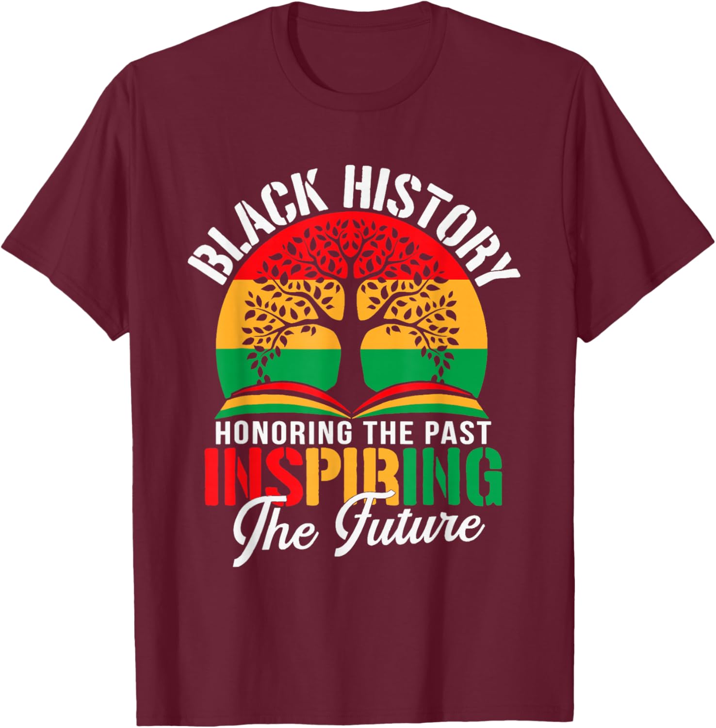 Black History Teacher T-Shirt Honoring the Past Inspiring the Future - 18