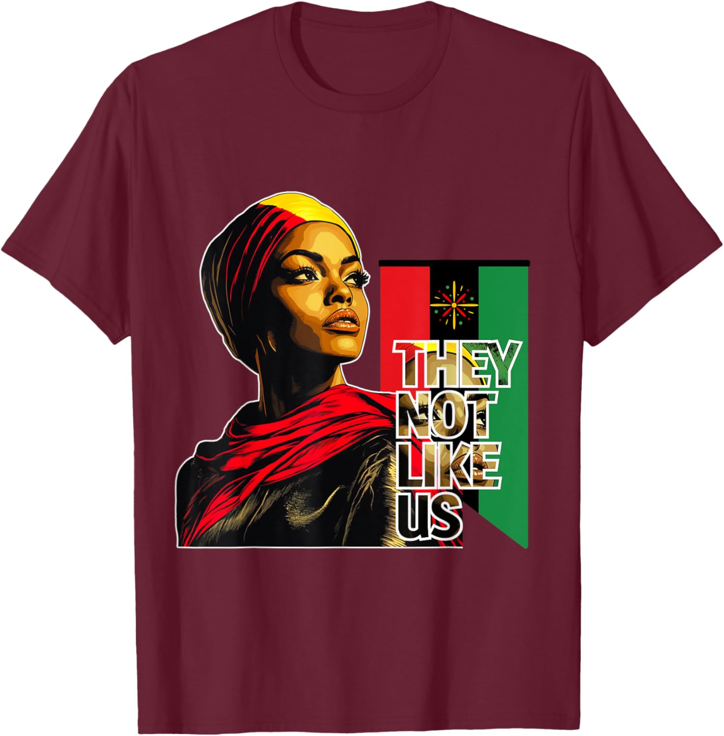 They Not Like Us Black History Month T-Shirt for Black Women - 17