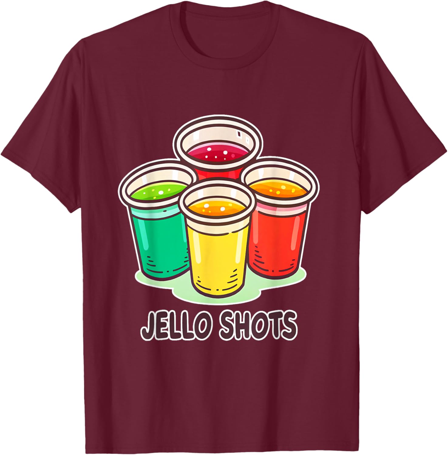 Colorful Jello Shots Party T-Shirt for Fun Celebrations and Events - 28