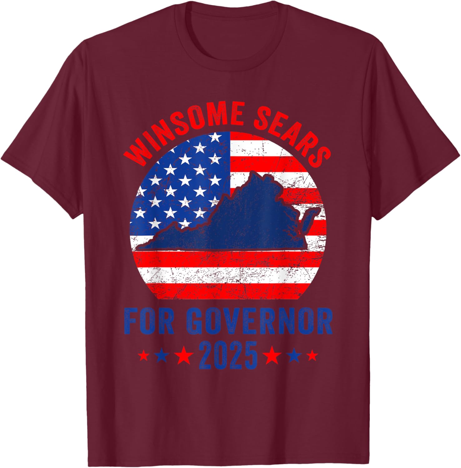Winsome Sears Virginia Governor Election 2025 Republican T-Shirt for Supporters - 6