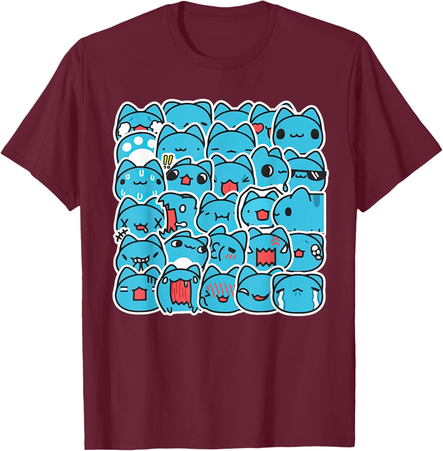 Adorable Bugcat Capoo T-Shirt for Cat Lovers - Cute & Comfy Style - 4