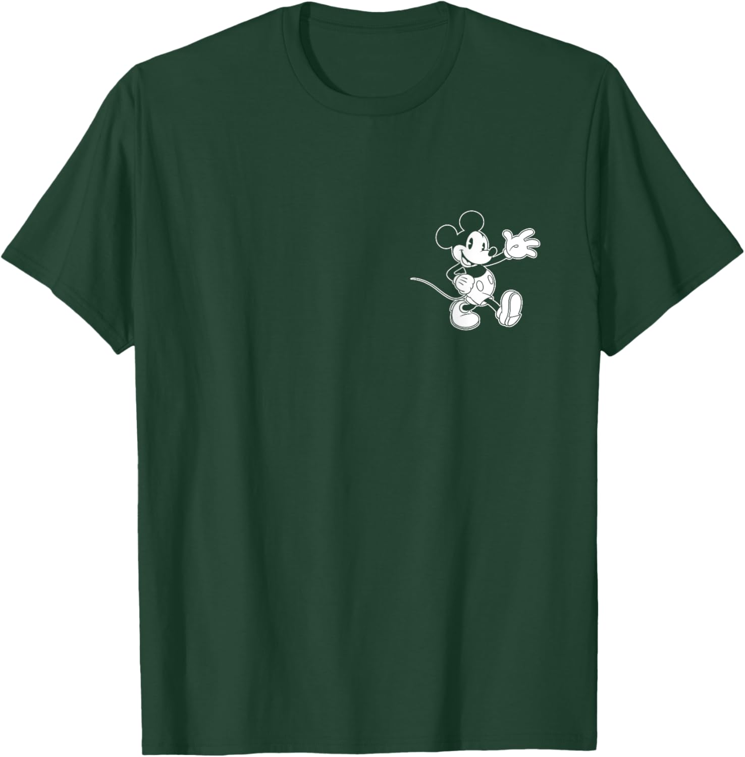 Vintage Mickey and Friends White T-Shirt for Disney Fans and Collectors - 4