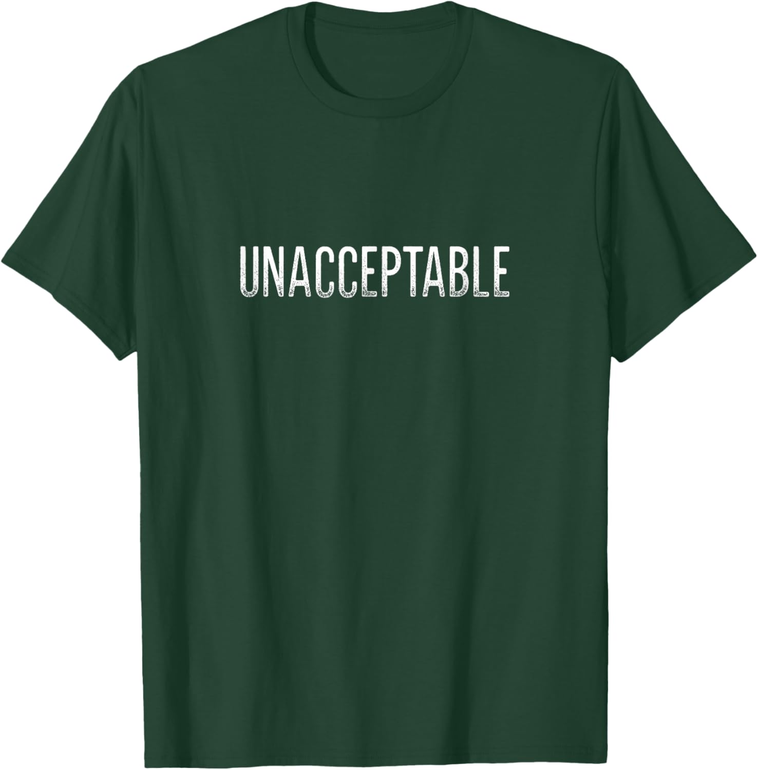Unacceptable Vintage Style T-Shirt for Trendy Fashion Lovers - 6