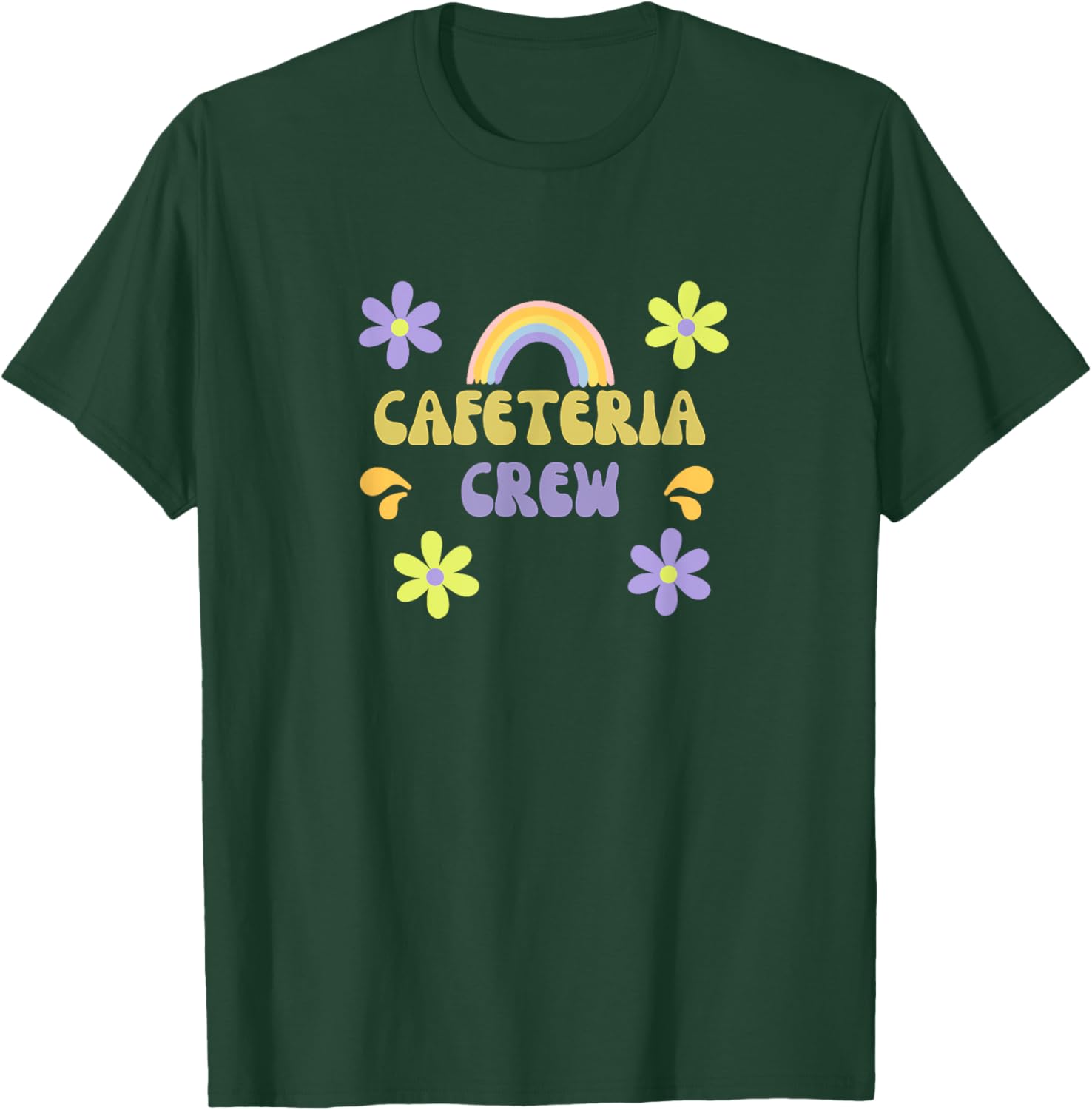Cafeteria Crew Lunch Lady T-Shirt for School Staff - Fun & Comfy Apparel - 12