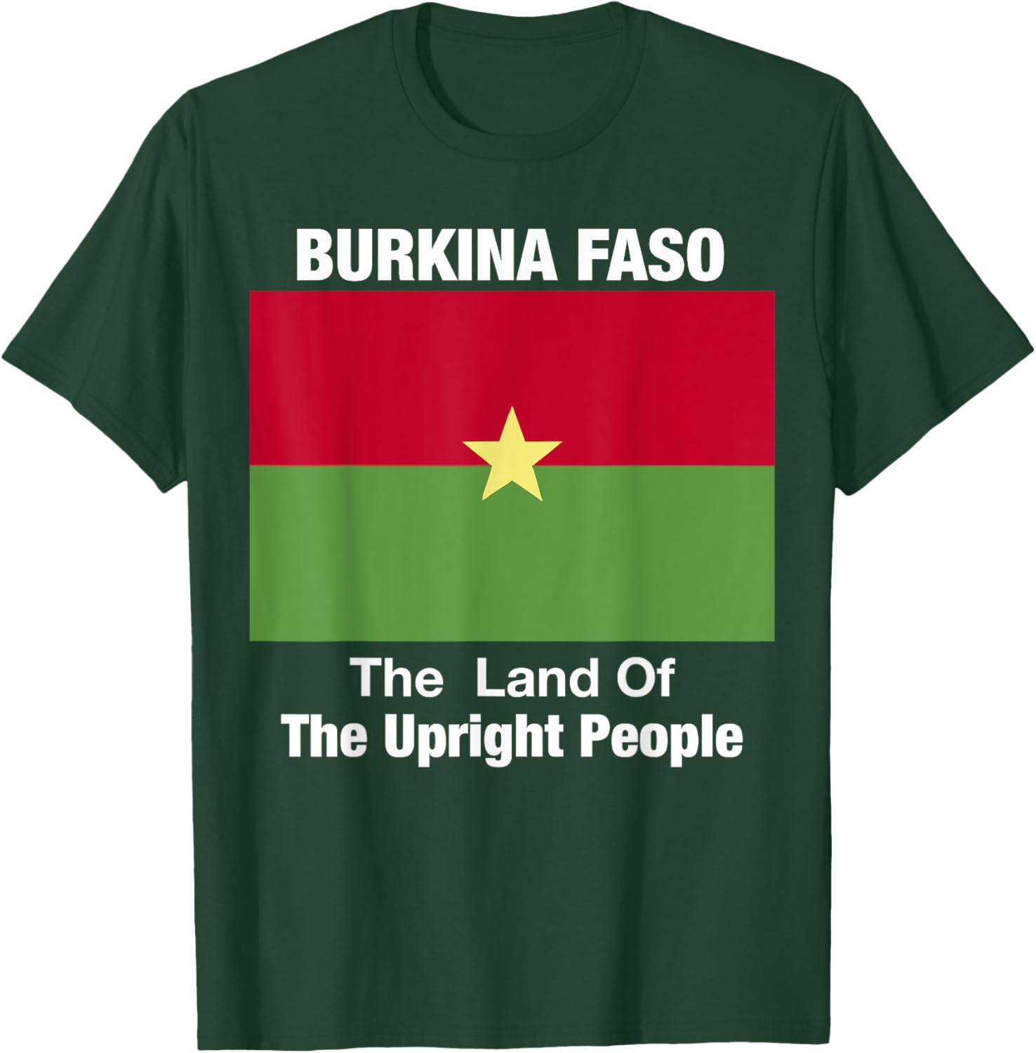 Burkina Faso T-Shirt The Land of the Upright People Stylish Apparel - 4