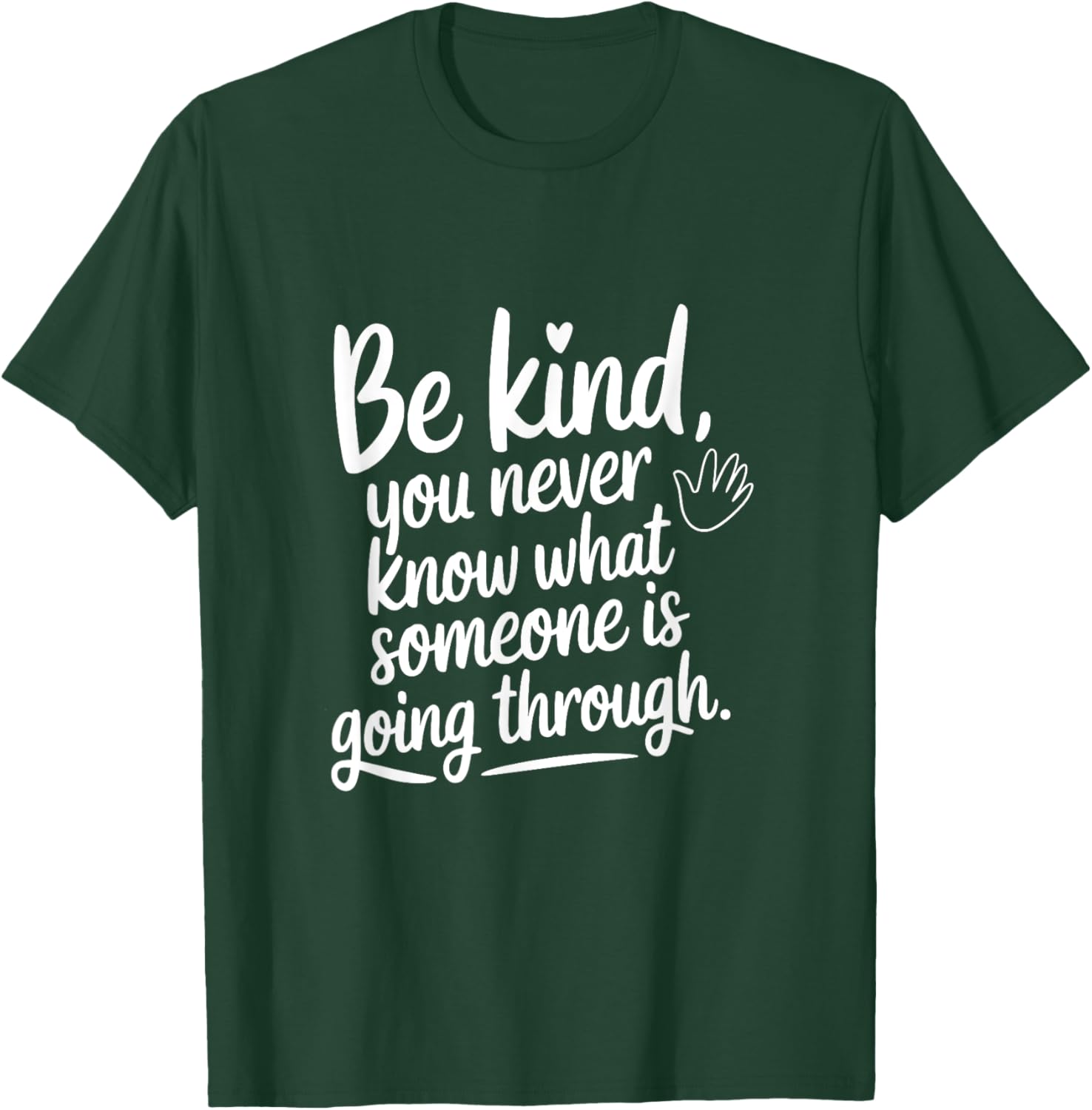Be Kind T-Shirt Inspirational Message for Empathy and Awareness - 11