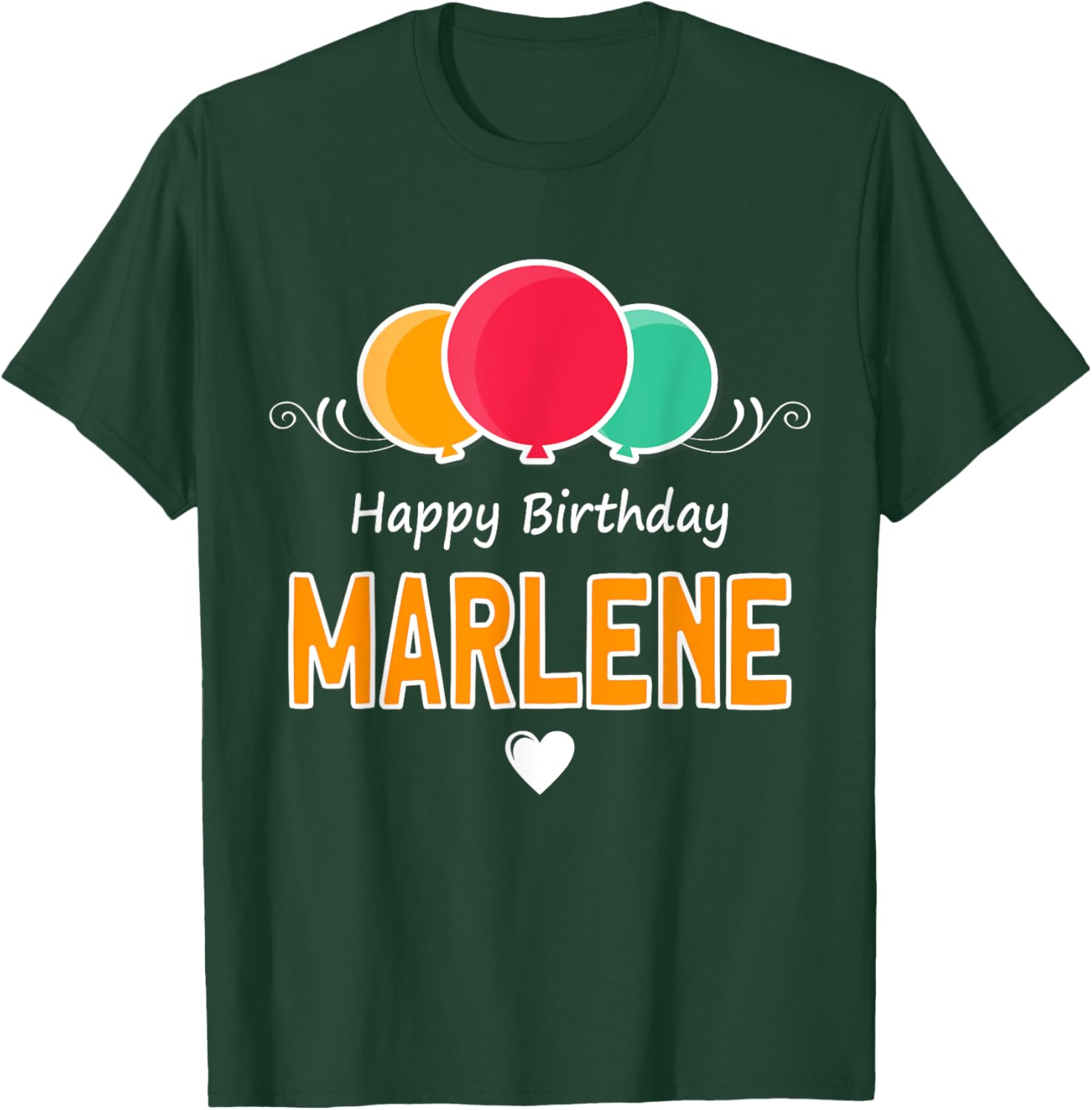 Happy Birthday Marlene T-Shirt Fun Gift for Celebrating Special Days - 19
