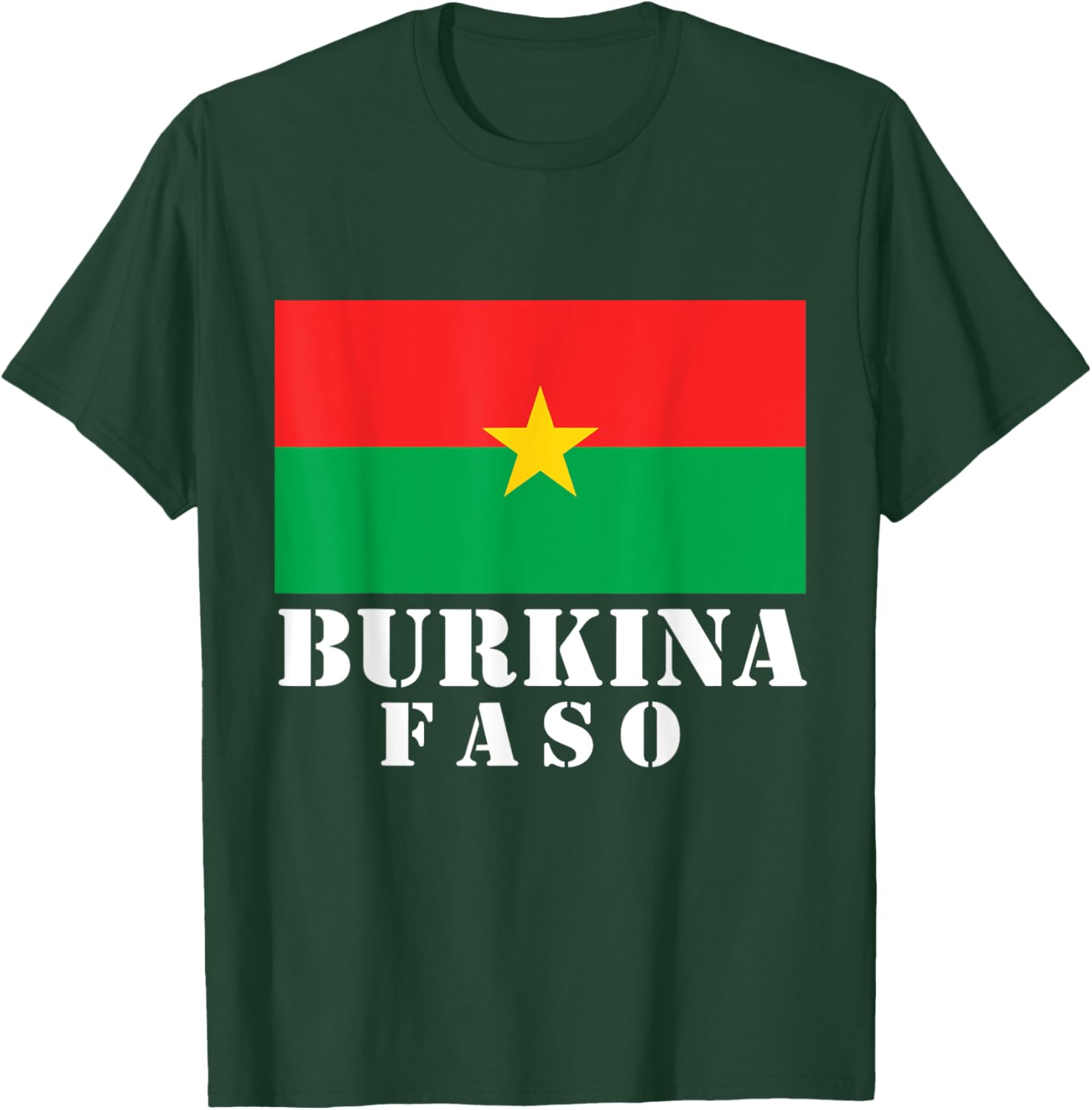 Burkina Faso Pride T-Shirt with Flag Graphic - Stylish and Comfortable Wear - 8