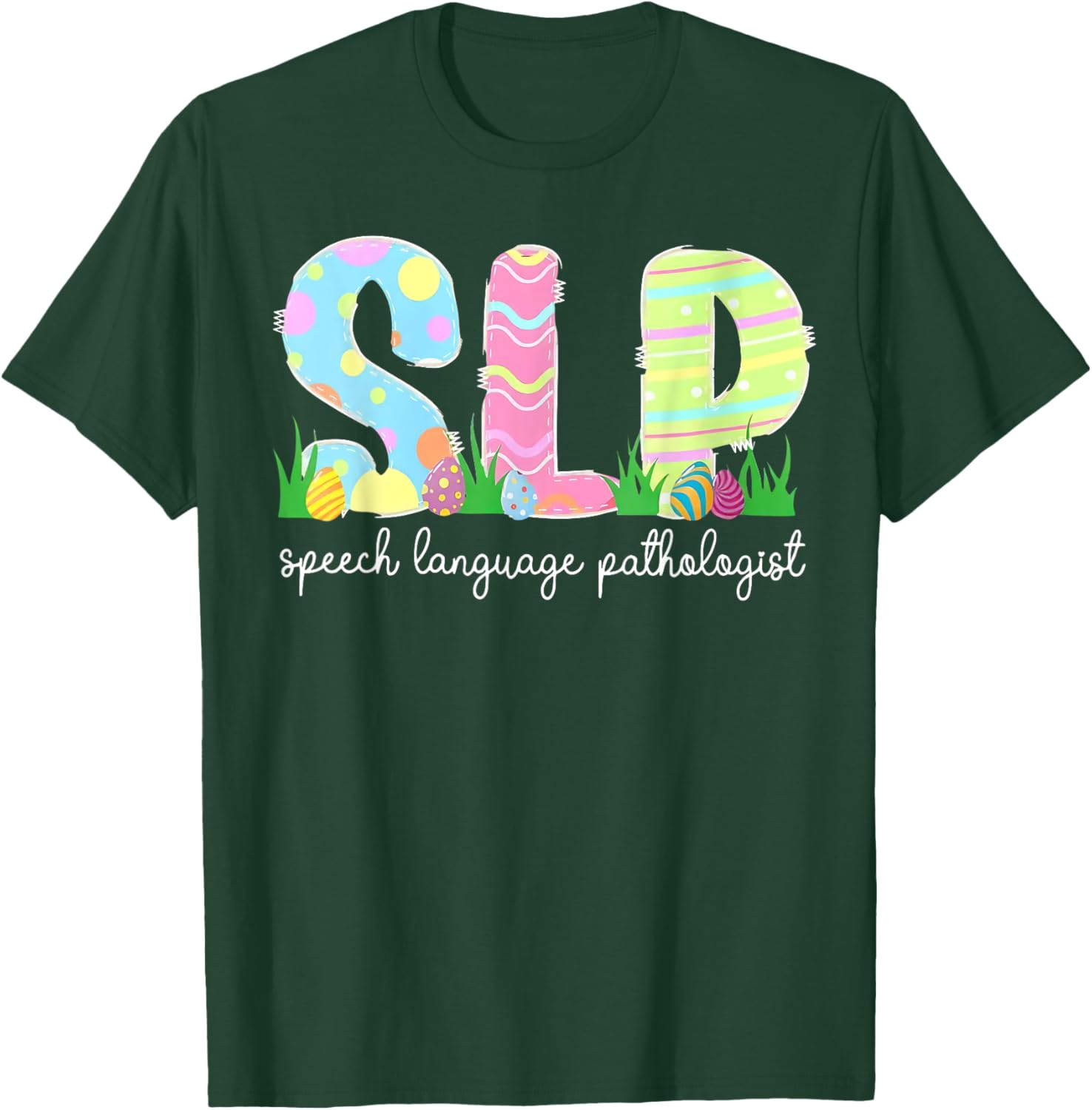 Charming Easter SLP T-Shirt for Speech Language Pathology Lovers - 9