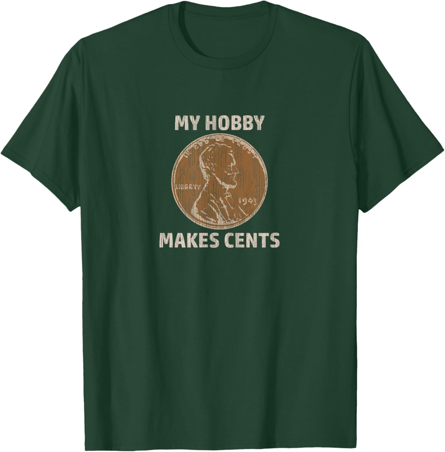 Coin Collector Numismatics T-Shirt for Men - Makes Cents Fashionable Wear - 18