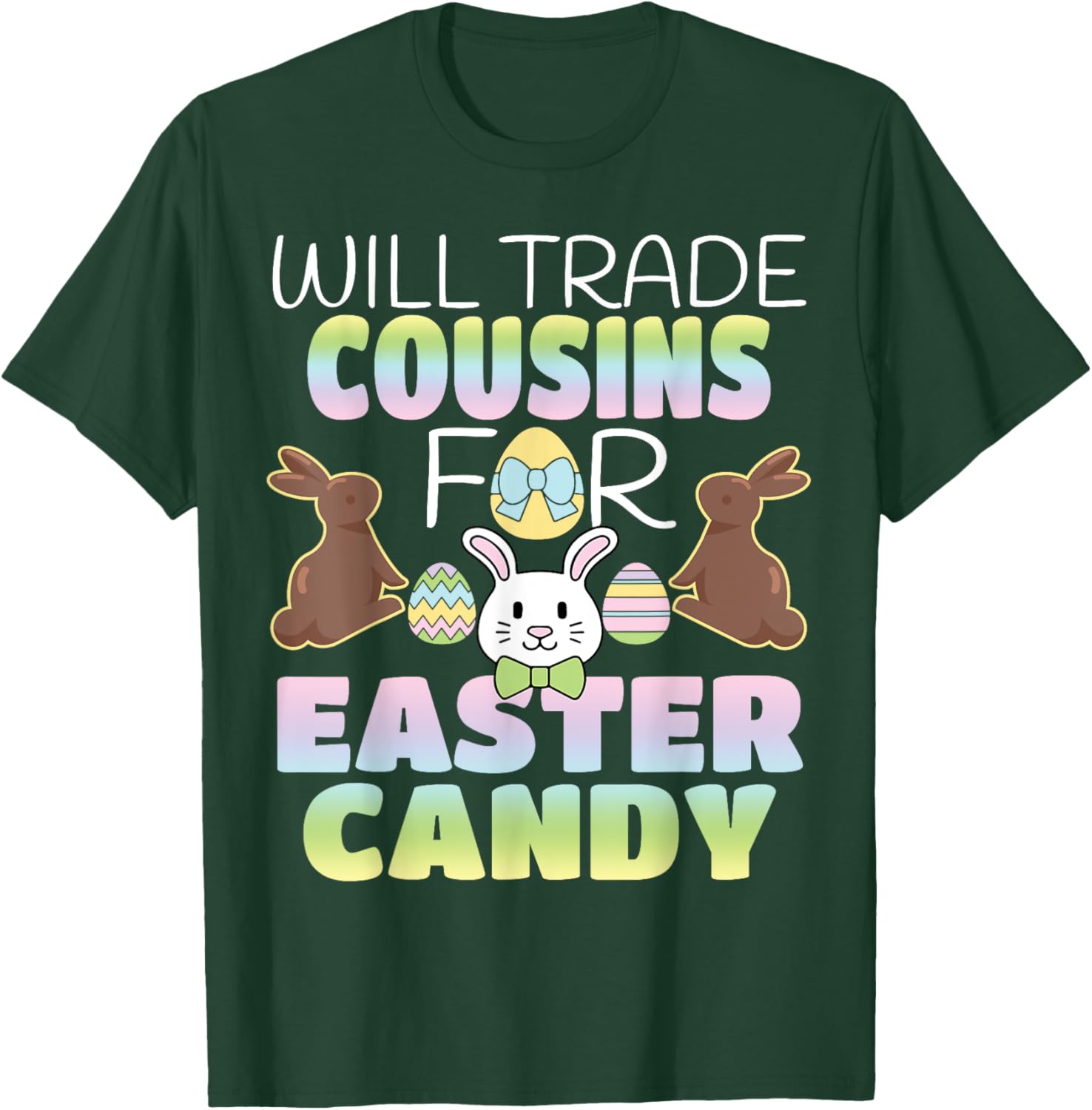 Will Trade Cousins For Easter Candy Cute Kids T-Shirt Gift Idea - 23