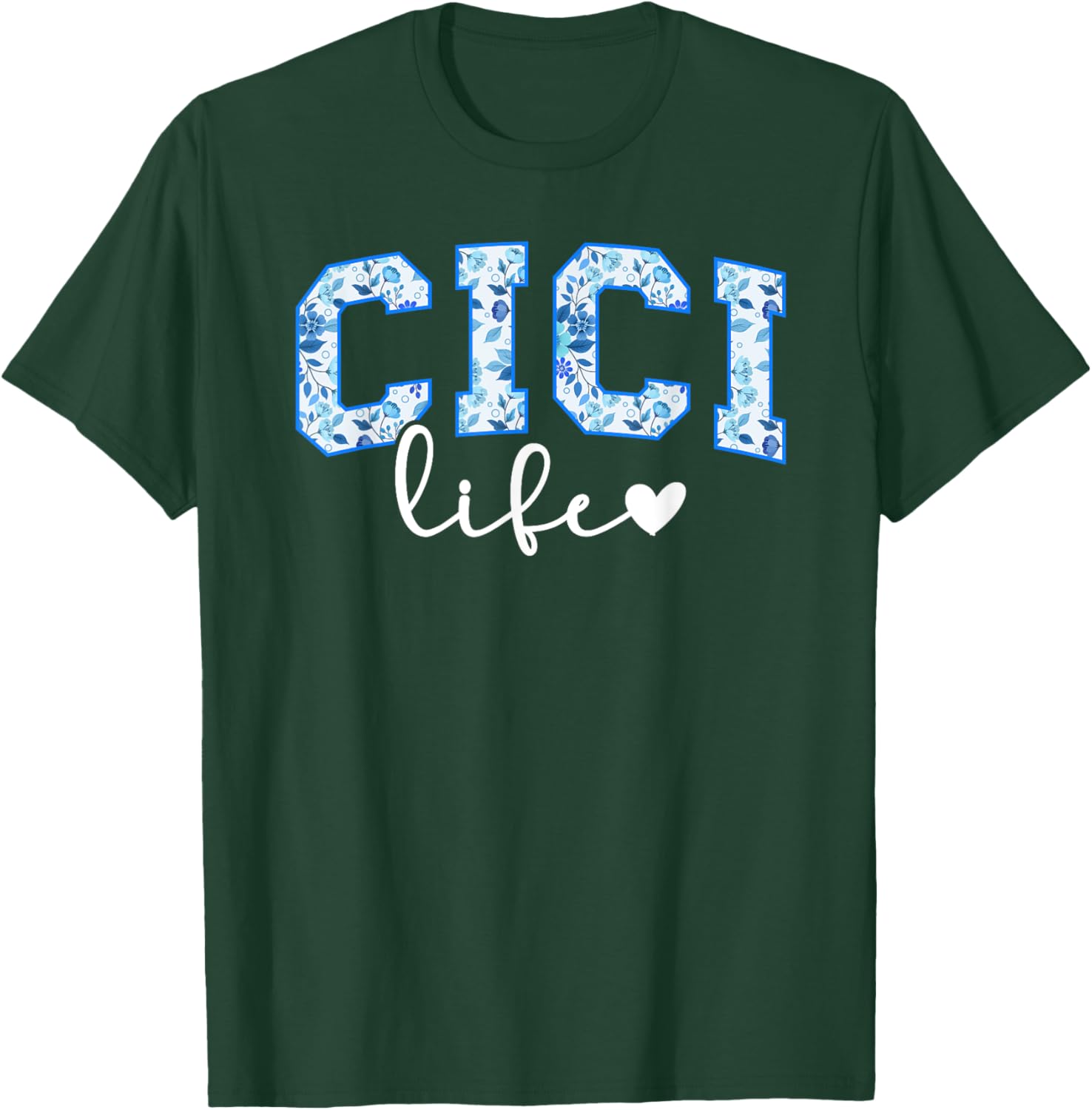 Cici Life Grandma T-Shirt for Stylish Grandmothers – Perfect Gift Idea - 4