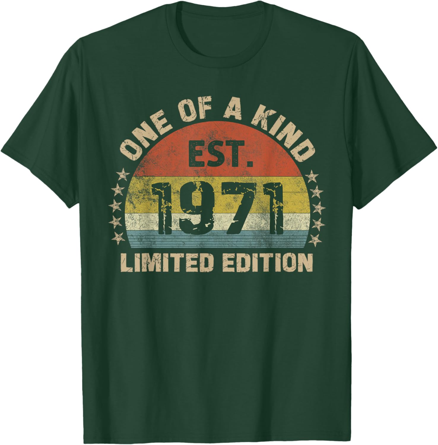 Limited Edition 54th Birthday T-Shirt for 54 Year Olds Born in 1971 - 1