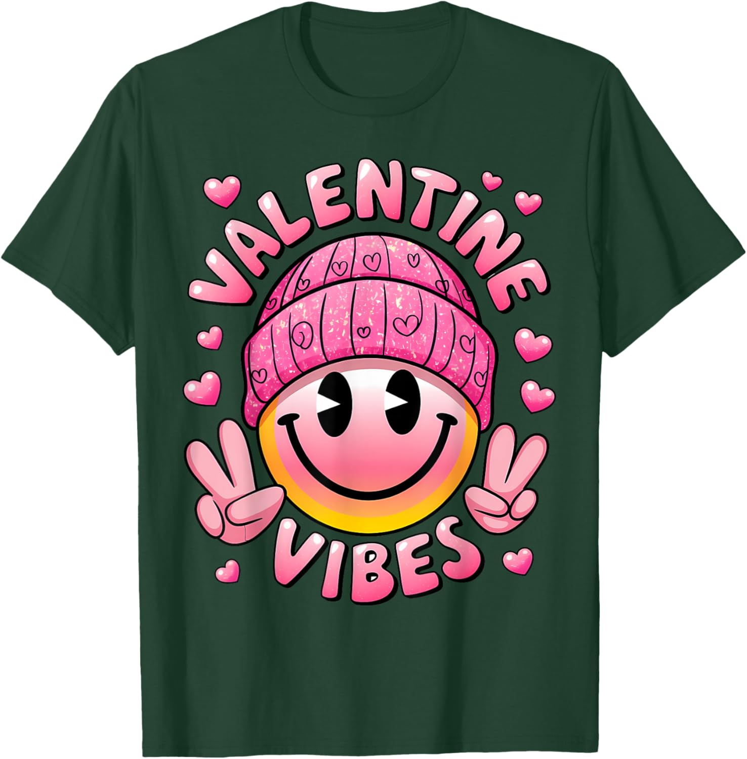 Valentine Vibes T-Shirt for Men, Women, and Kids - Perfect for Love Day - 21