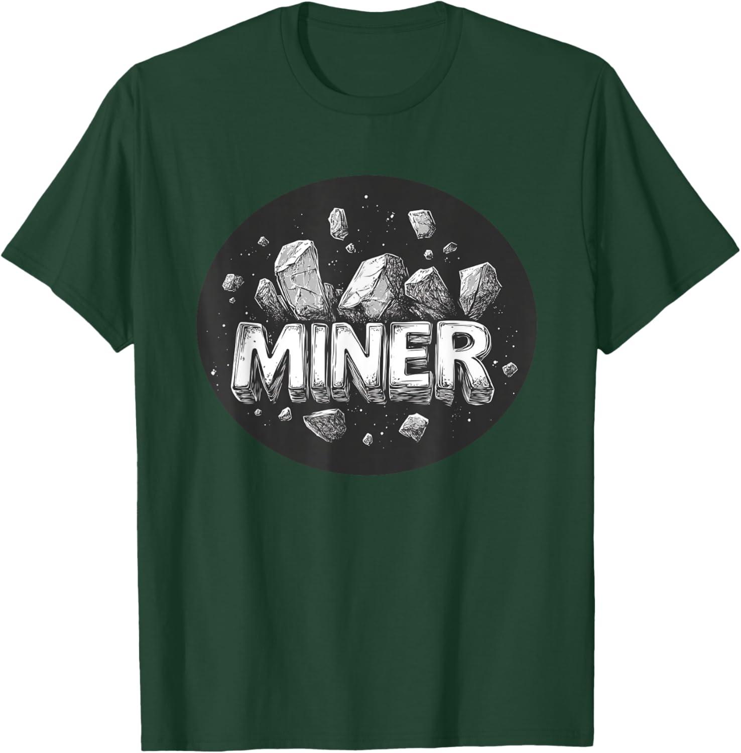 Awesome Miner Speech Costume T-Shirt for Mining Enthusiasts - 12