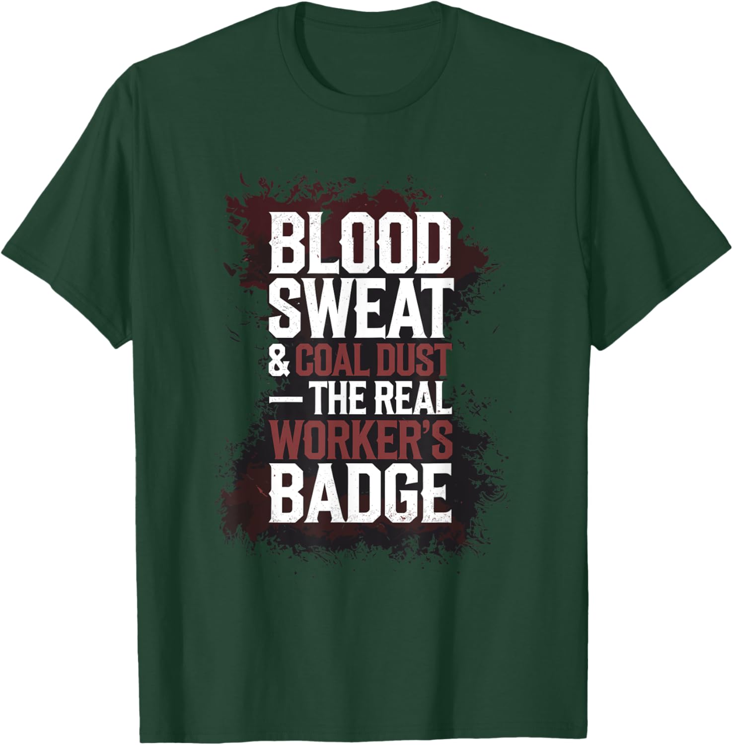 Coal Miner Hard Hat T-Shirt for Underground Mining Enthusiasts - 28