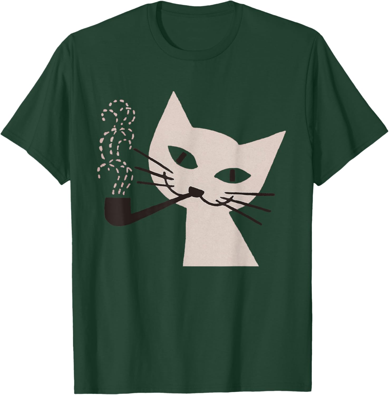 Retro 60s Vintage Cat Smoking Cigarette T-Shirt for Cool Cat Lovers - 10