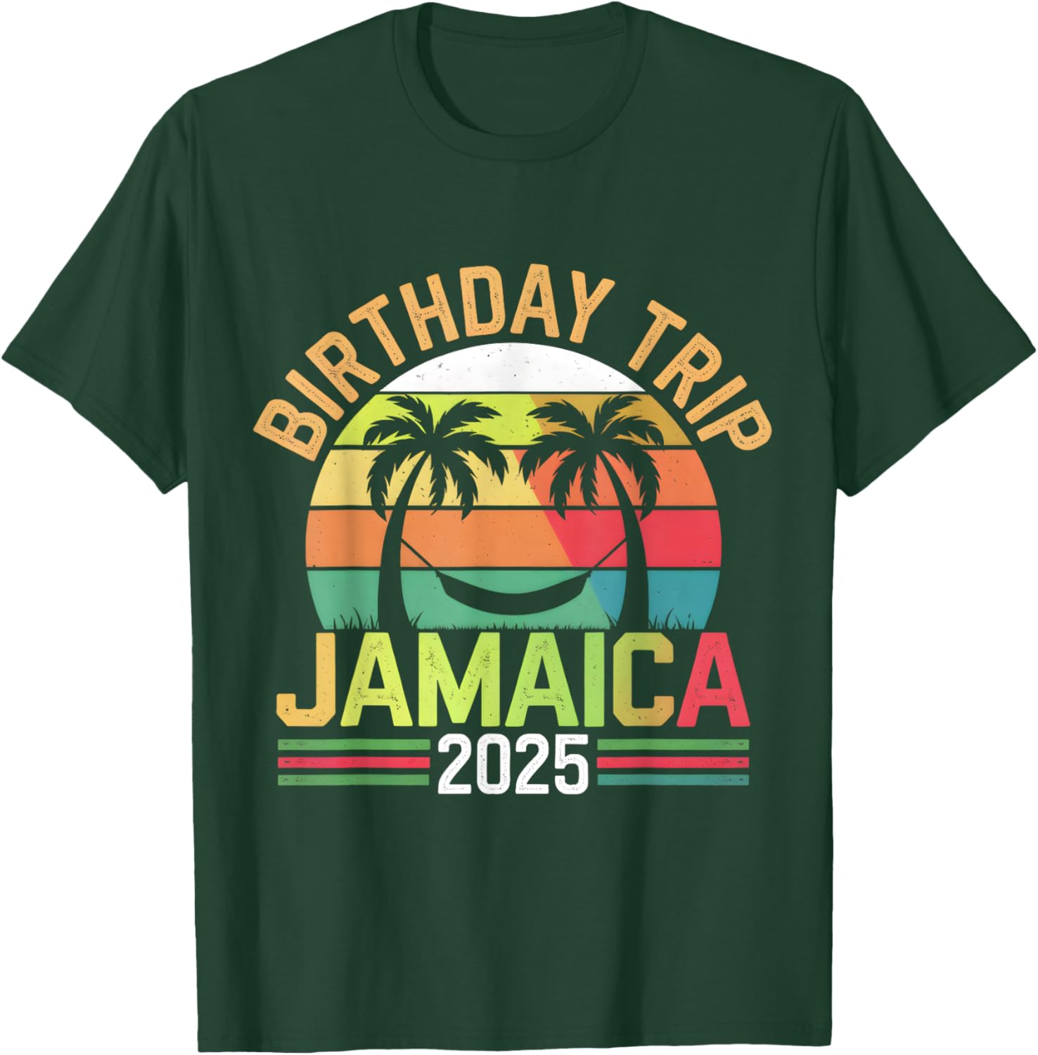 Jamaica 2025 Birthday Girls Trip Matching T-Shirt for Fun Celebrations - 15