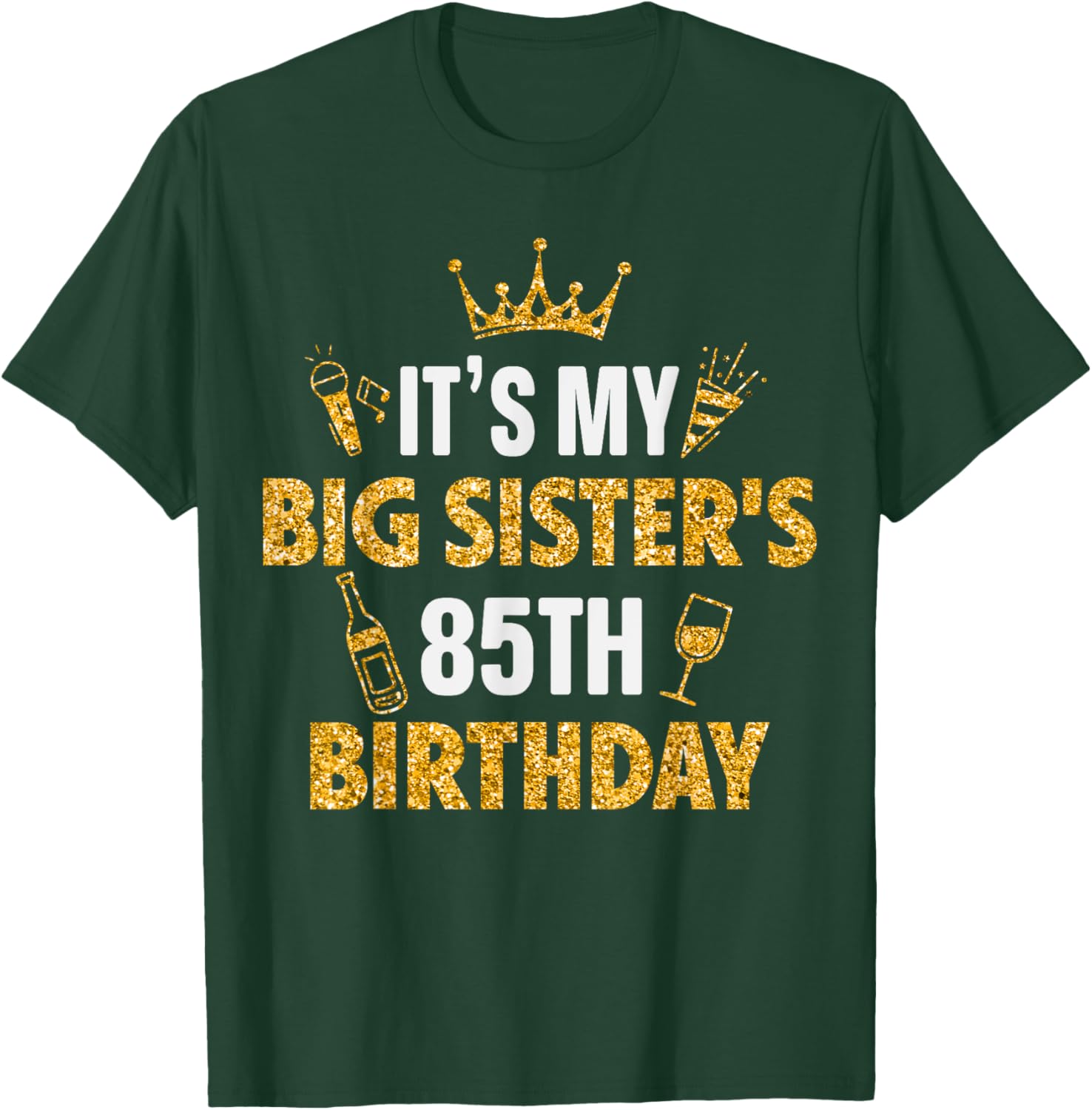 Big Sister's 85th Birthday T-Shirt Retro 1940 Gift for Sister - 10