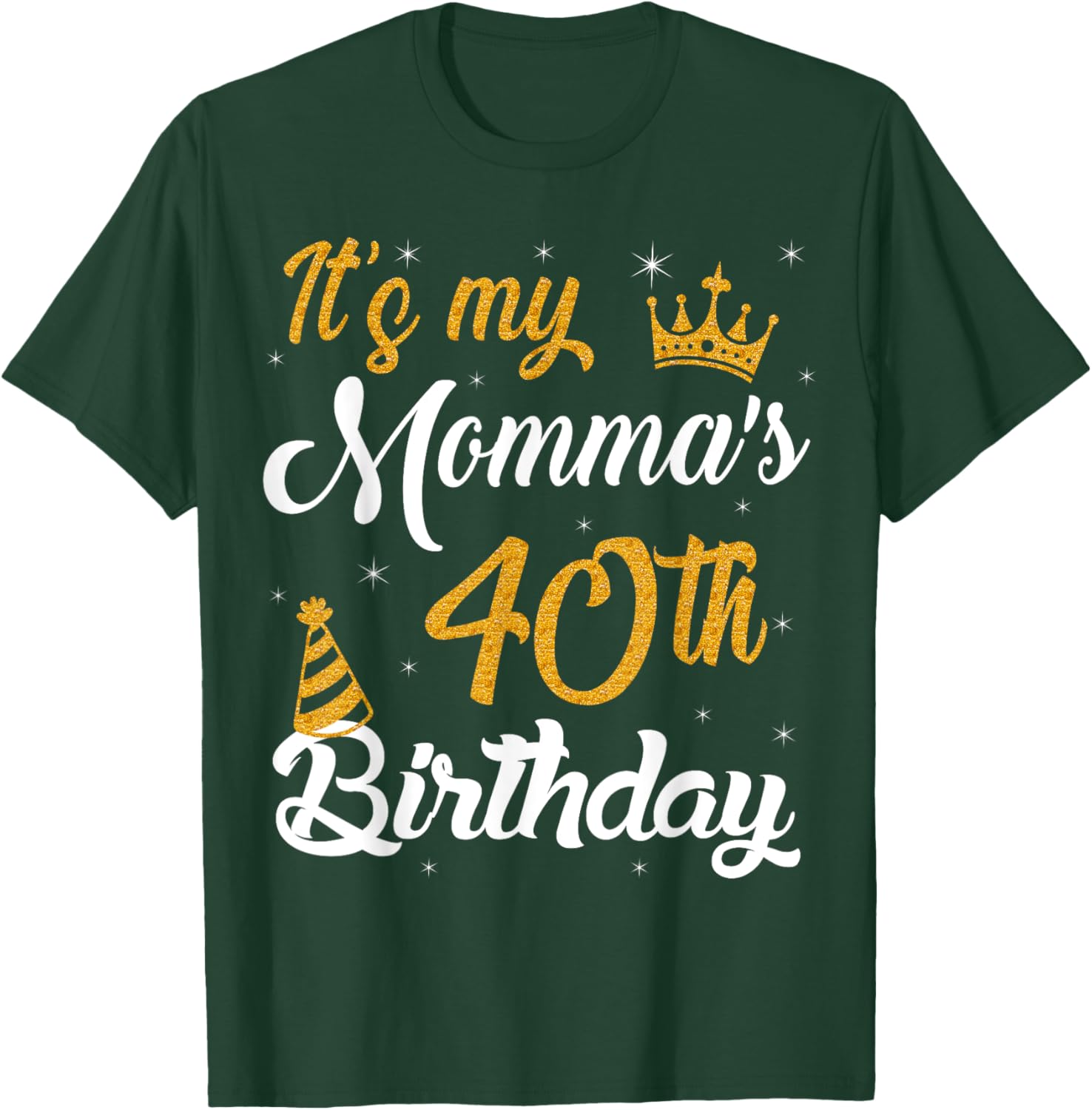 Happy 40th Birthday Mom T-Shirt Retro 1985 Celebration Gift - 4