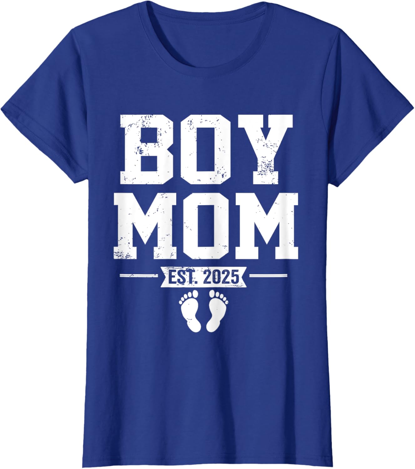 Boy Mom Established 2025 Newborn Mother's Day Gift T-Shirt - 8