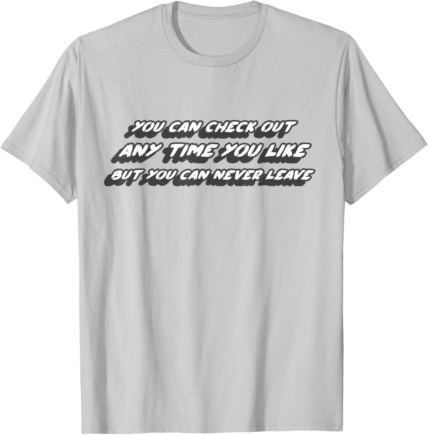 Cool You're Free to Check Out Anytime T-Shirt for Music Lovers - 2