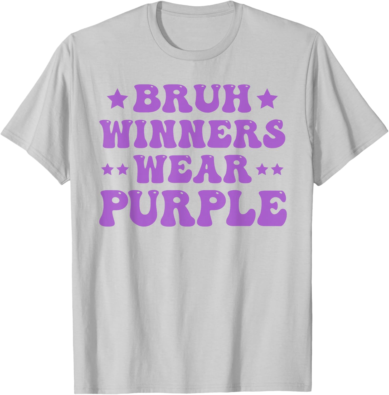 Winners Wear Purple Camp Team Spirit Week Matching T-Shirt for All Ages - 7