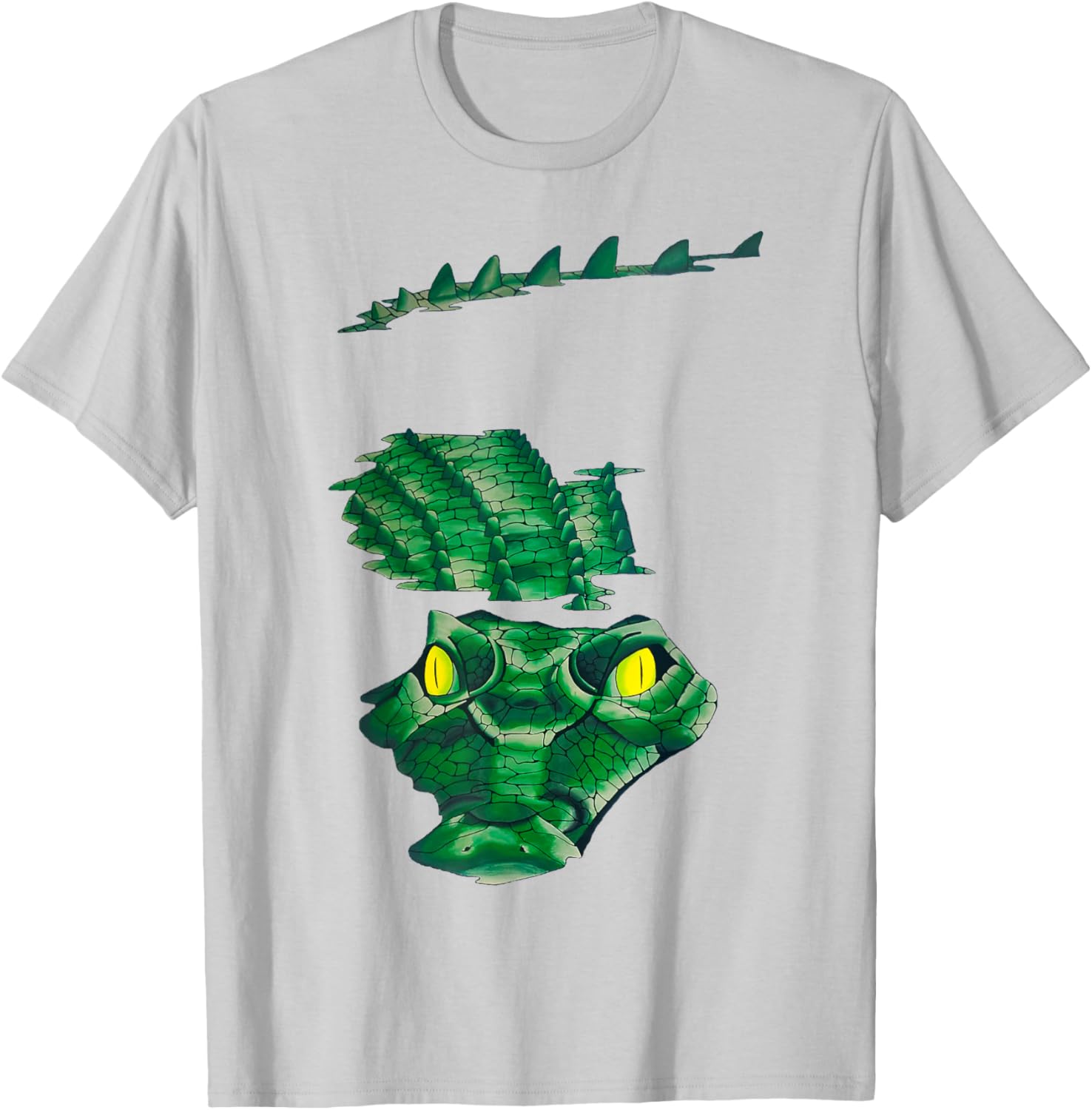 Vintage Crocodile Jurassic Art T-Shirt for Reptile Lovers and Collectors - 24