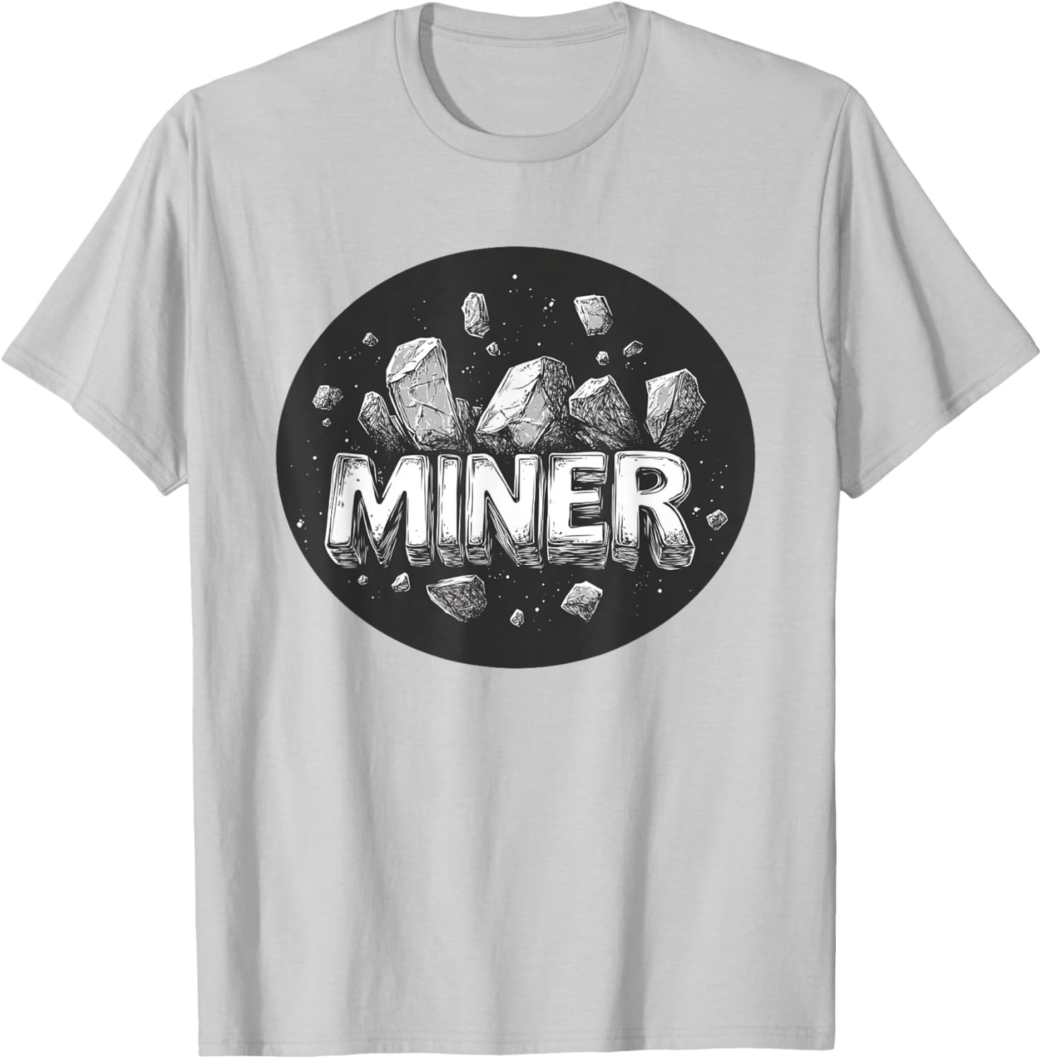 Awesome Miner Speech Costume T-Shirt for Mining Enthusiasts - 16