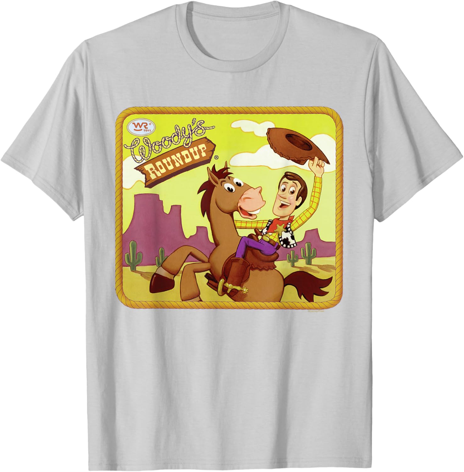 Vintage Toy Story Woody's Roundup T-Shirt for Disney Fans and Collectors - 2