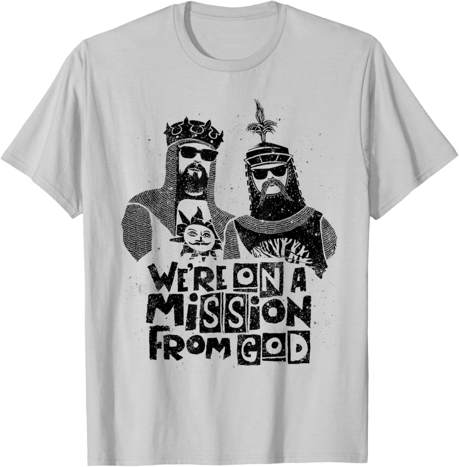 Brethren We're on Mission from God T-Shirt for Music and Movie Fans - 2