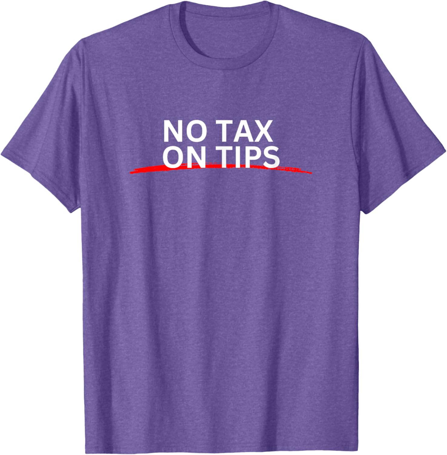 Tax Season No Tax On Tips T-Shirt for Fun and Casual Wear - 2