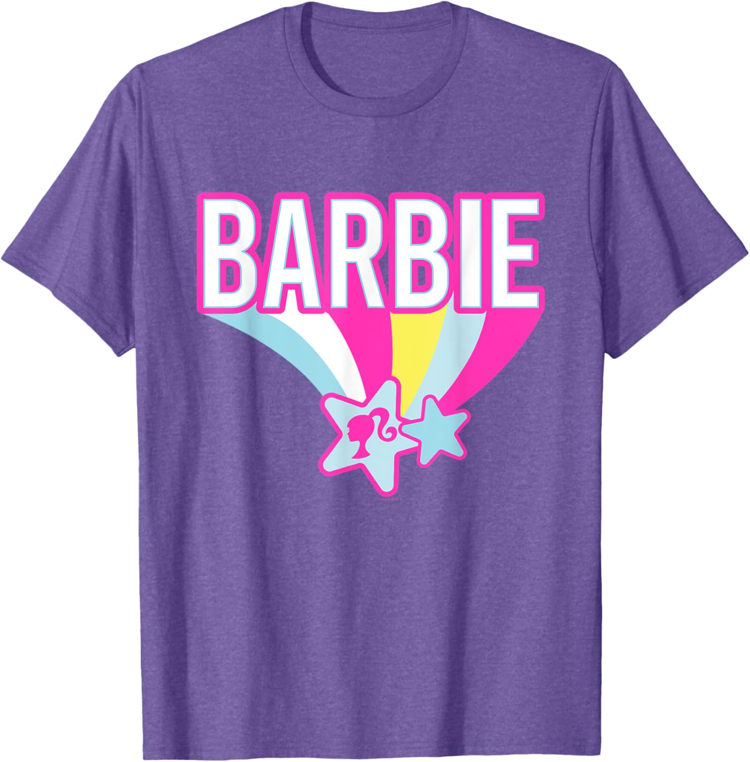 Barbie Pastel Rainbow T-Shirt for Fun Stylish Girls' Fashion - 8