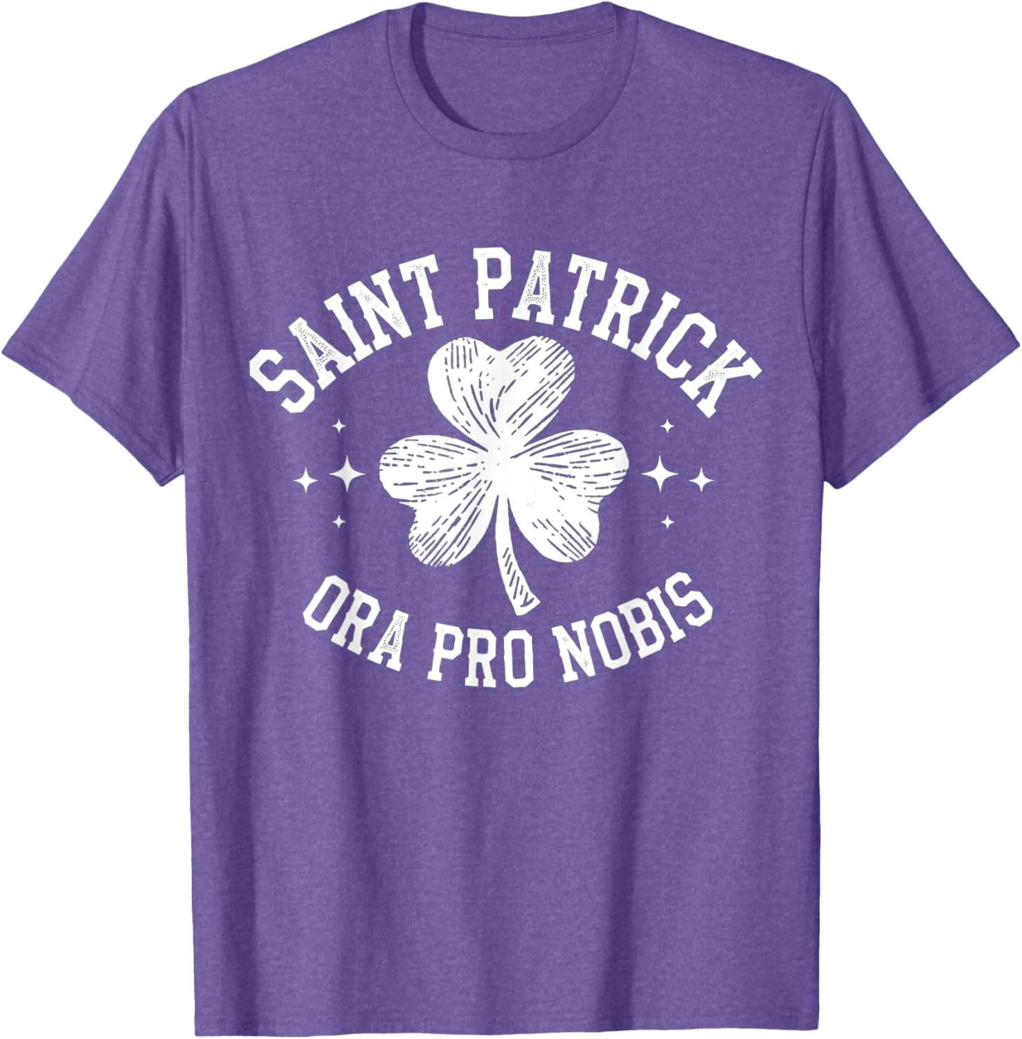 Vintage St Patrick Ora Pro Nobis Catholic T-Shirt for Traditional Style - 2
