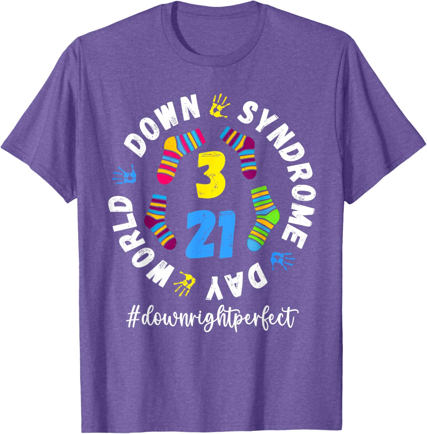 Celebrate World Down Syndrome Day with Our 321 Awareness T-Shirt for All Ages - 6