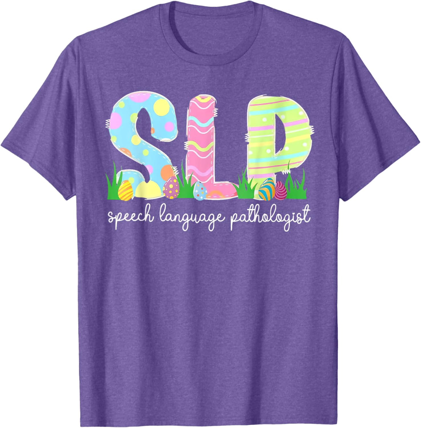 Charming Easter SLP T-Shirt for Speech Language Pathology Lovers - 16
