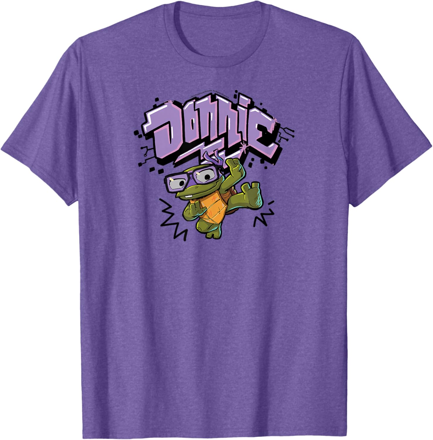 Adorable Teenage Mutant Ninja Turtles Baby Donnie T-Shirt for Kids - 9