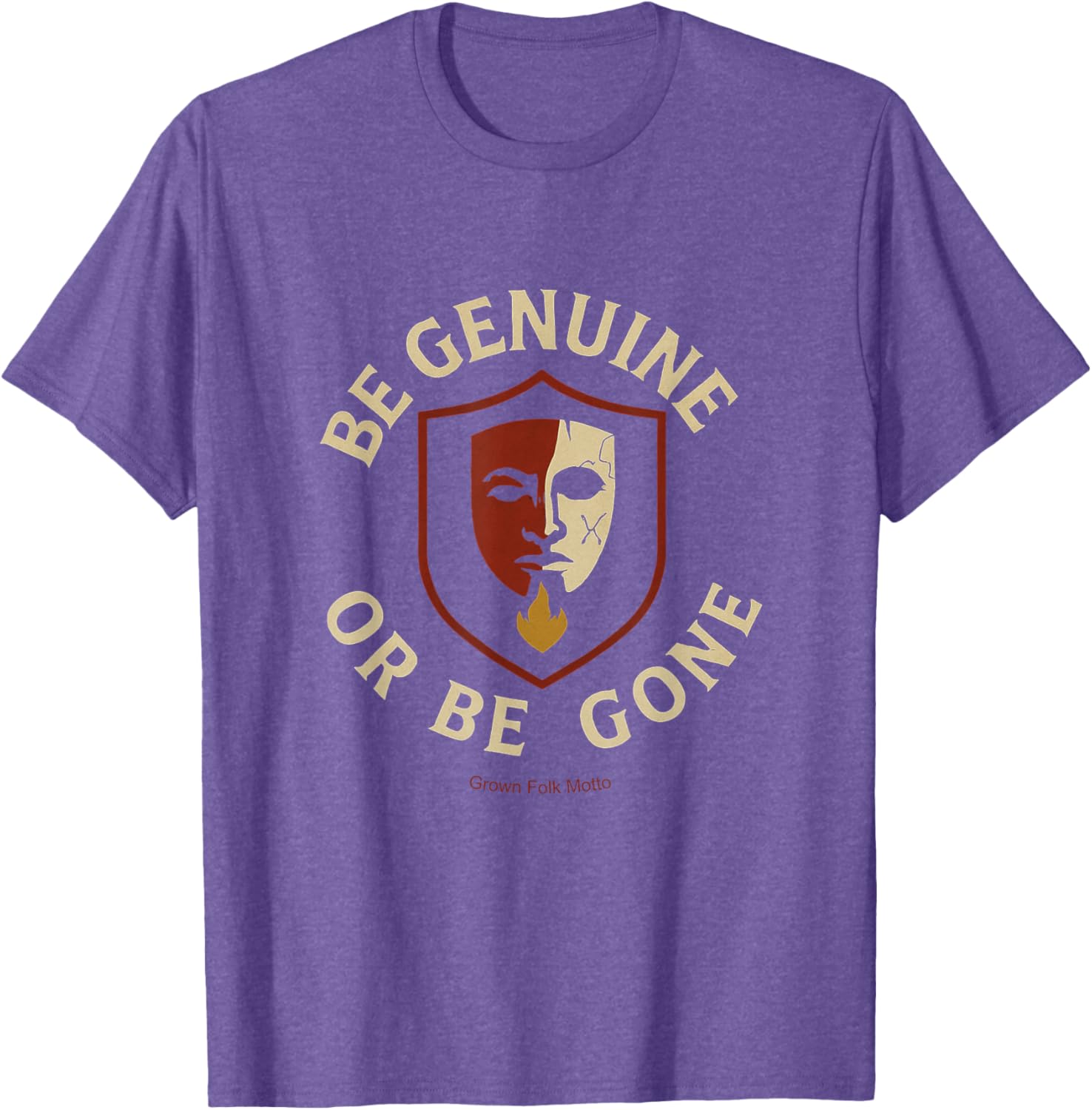Be Genuine or Be Gone Motivational T-Shirt for Inspiring Style - 17