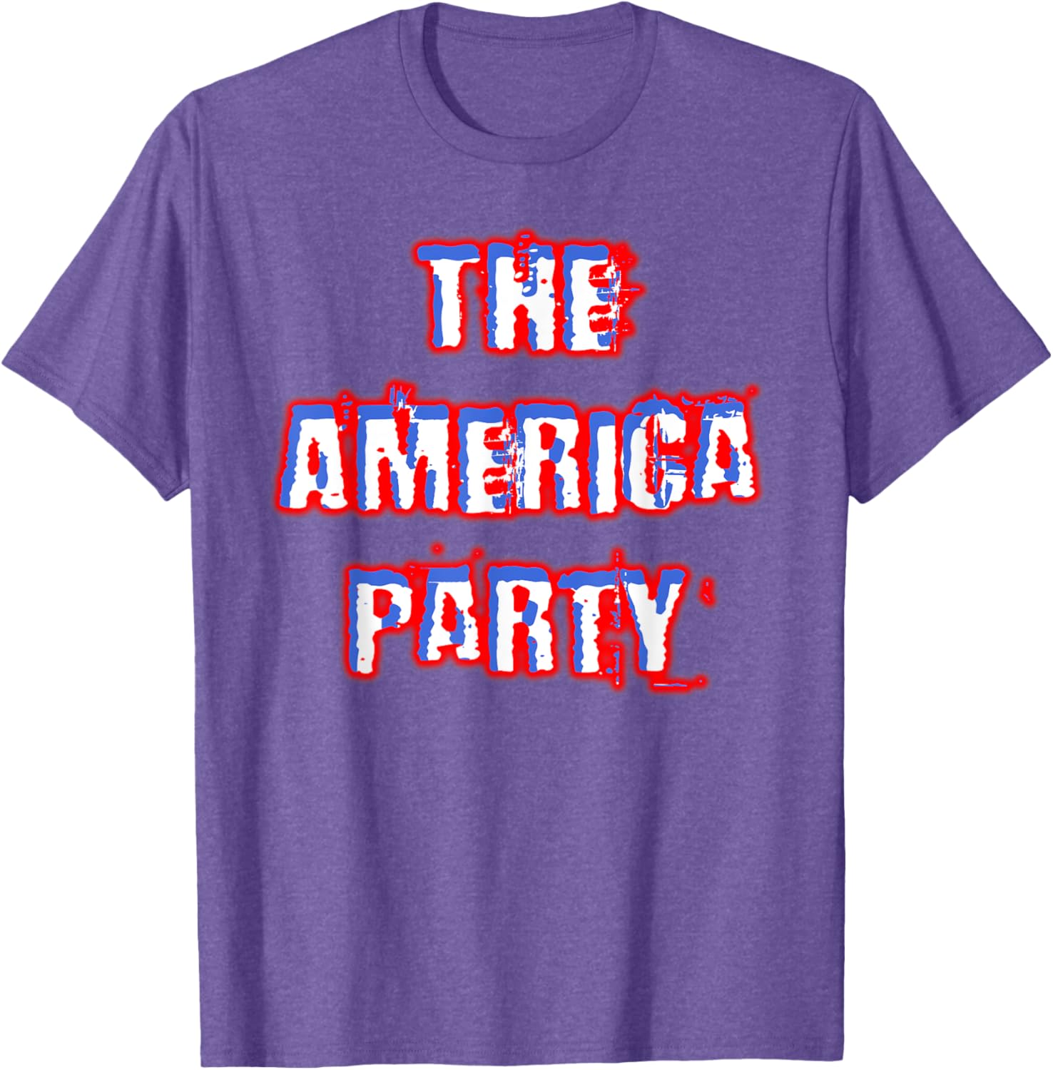 America Party Red White and Blue T-Shirt for Fun and Festive Wear - 21